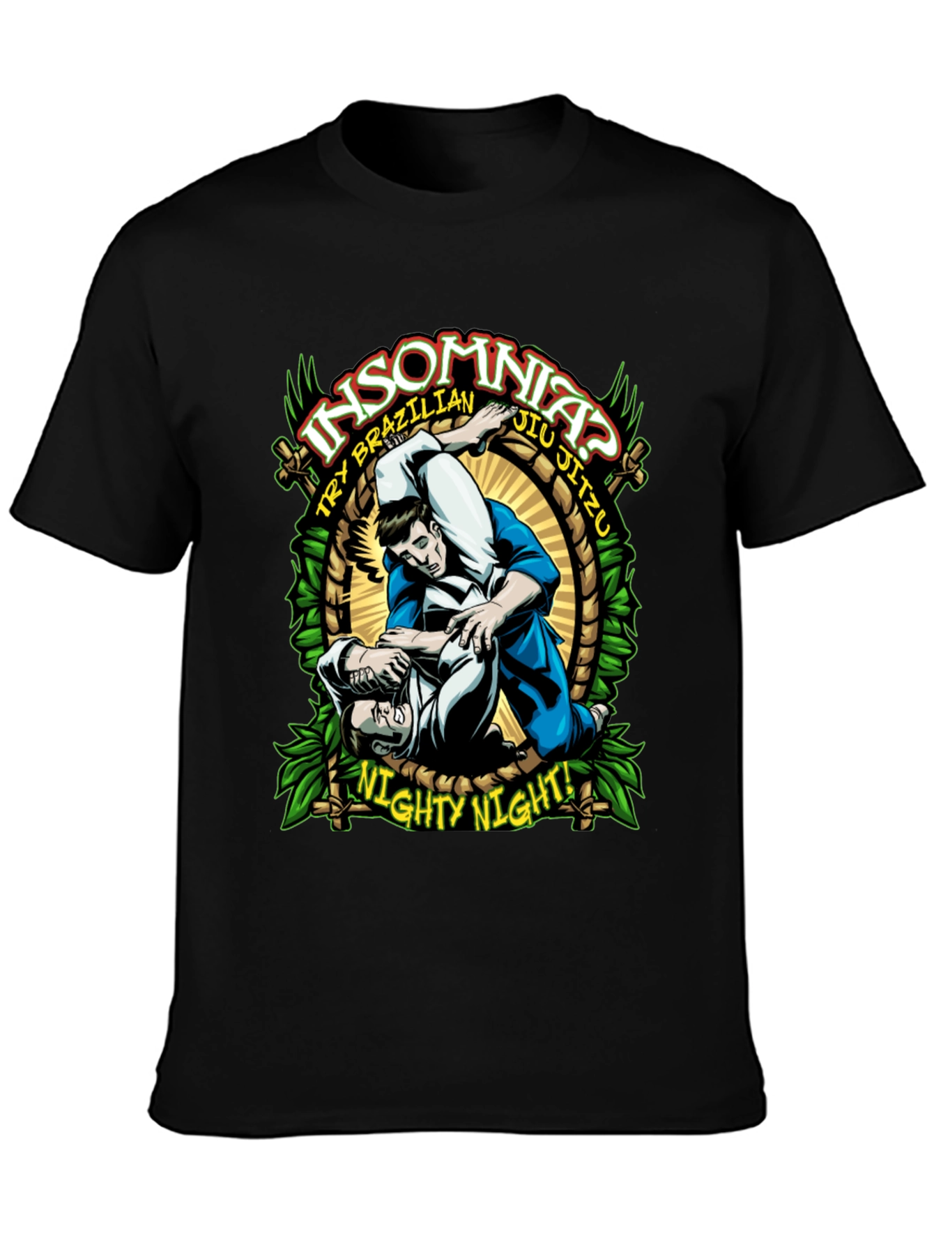 Insomnia? Jiu Jitsu Graphic T-Shirt