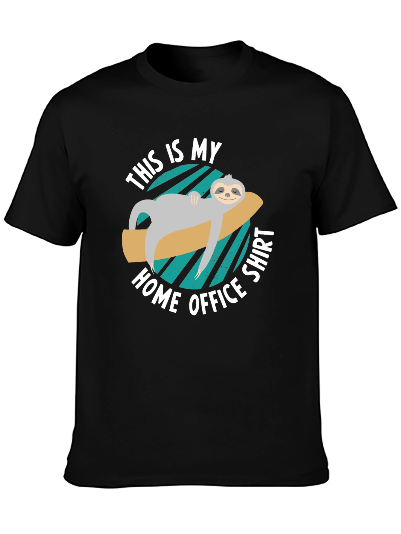 Funny Sloth Home Office Shirt - Comfortable Relaxed Fit