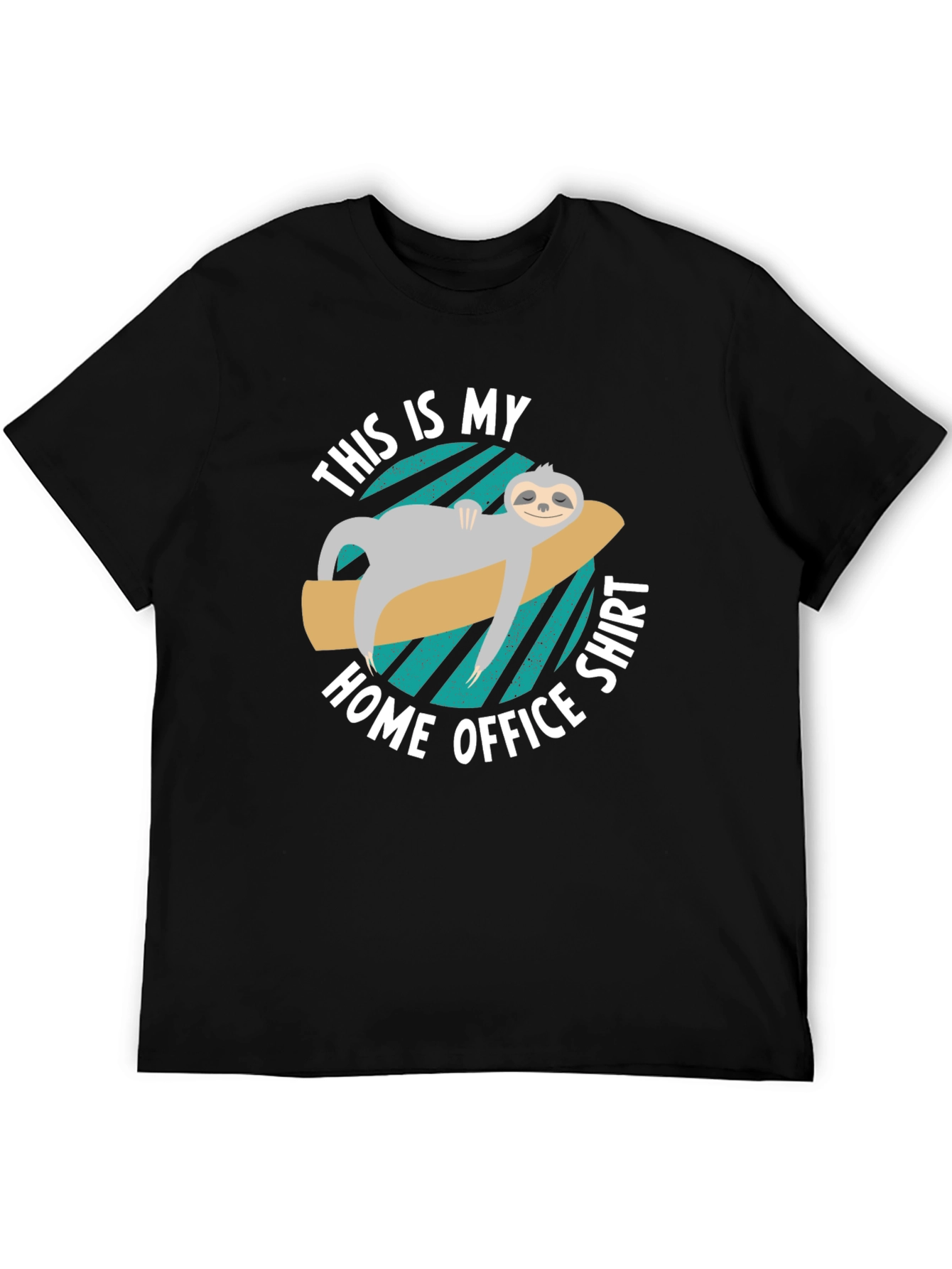 Funny Sloth Home Office Shirt - Comfortable Relaxed Fit