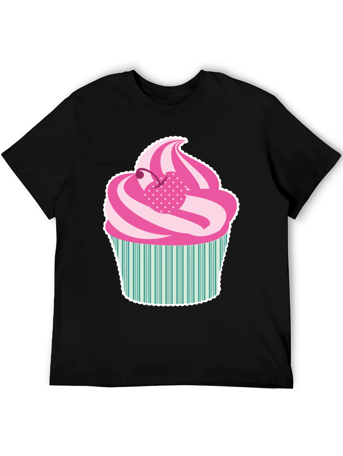 Fun Cupcake Graphic Tee - Sweet Style!