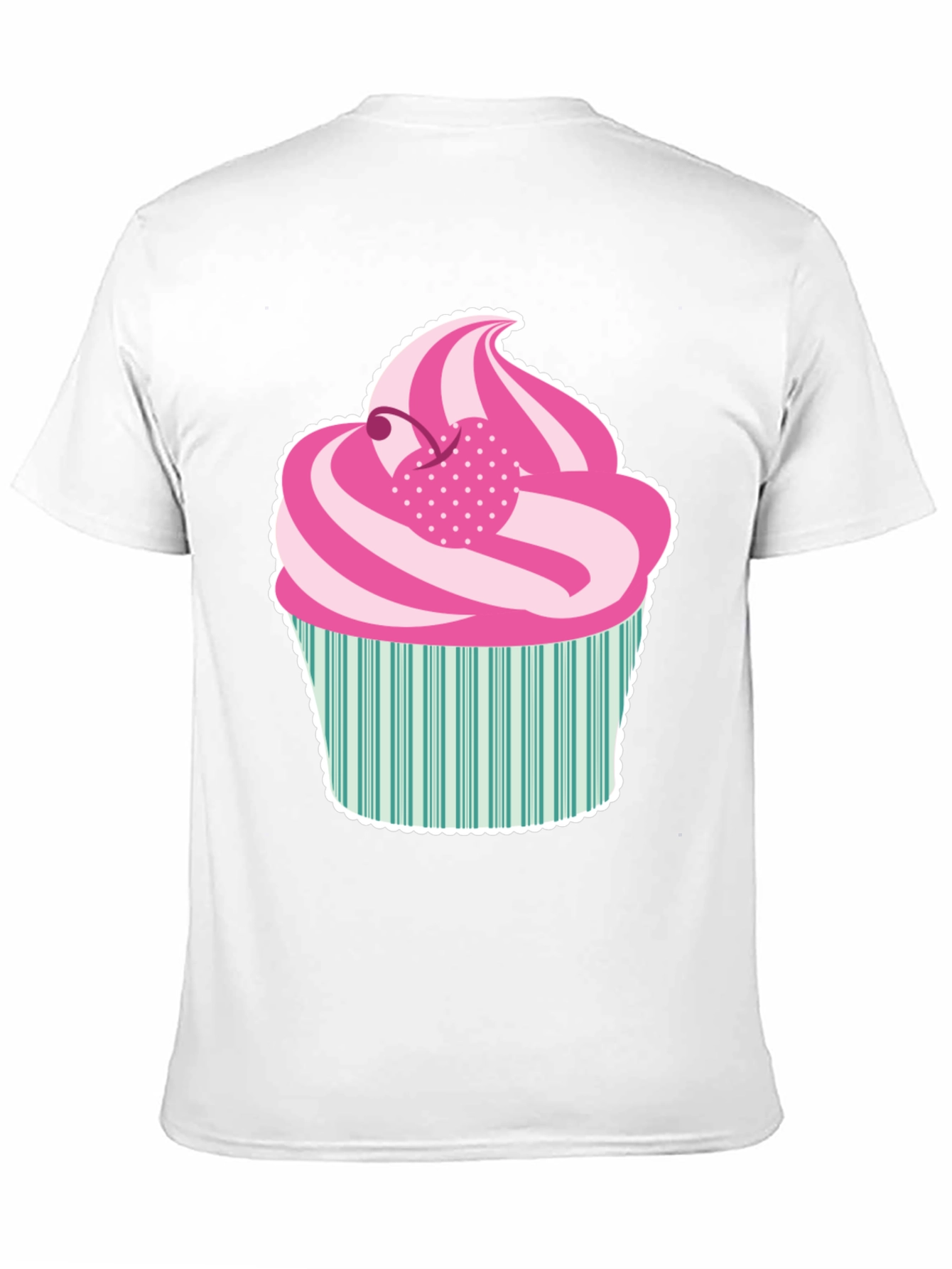 Fun Cupcake Graphic Tee - Sweet Style!