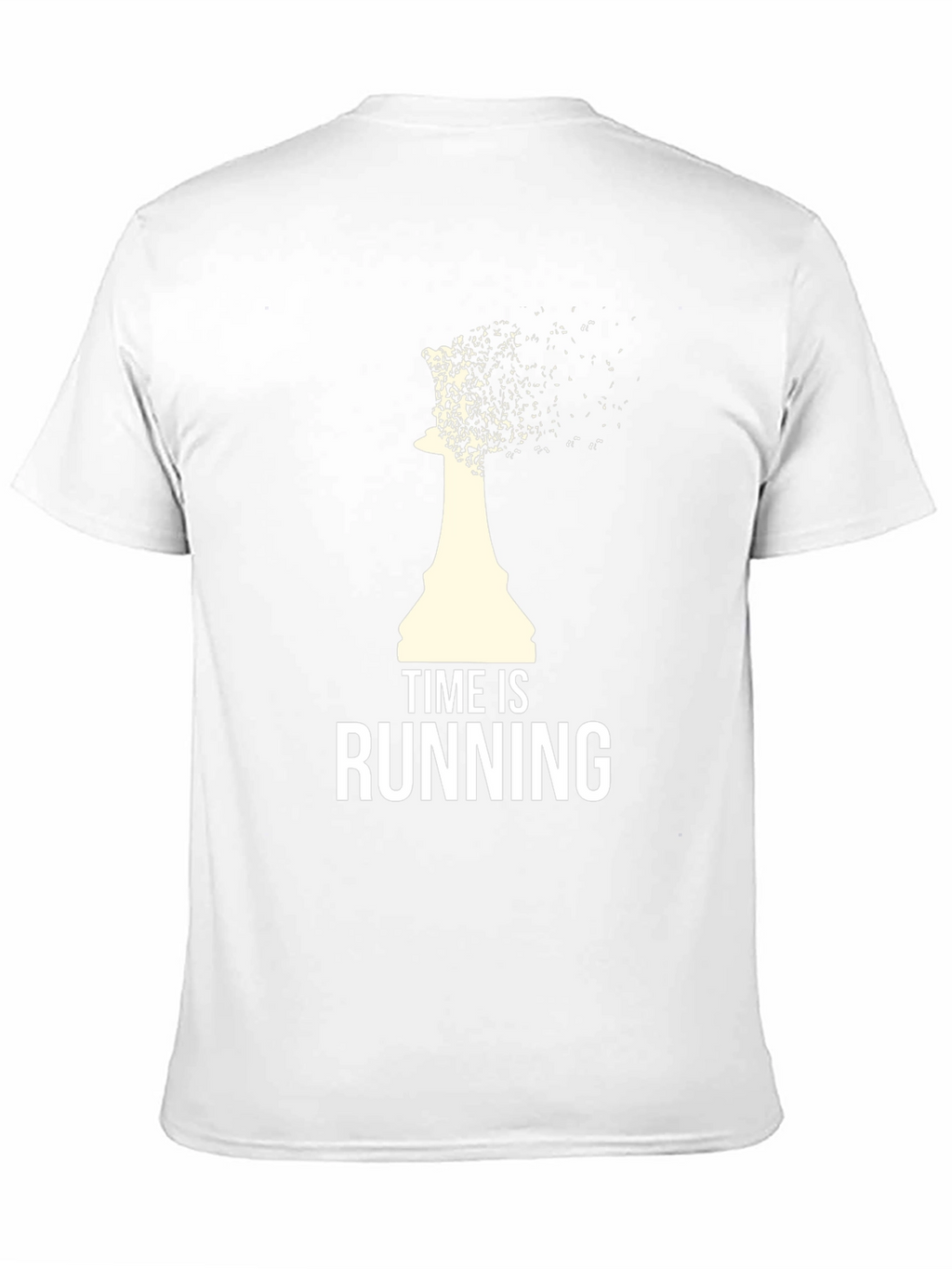 Time Is Running T-Shirt - Chess Piece Design