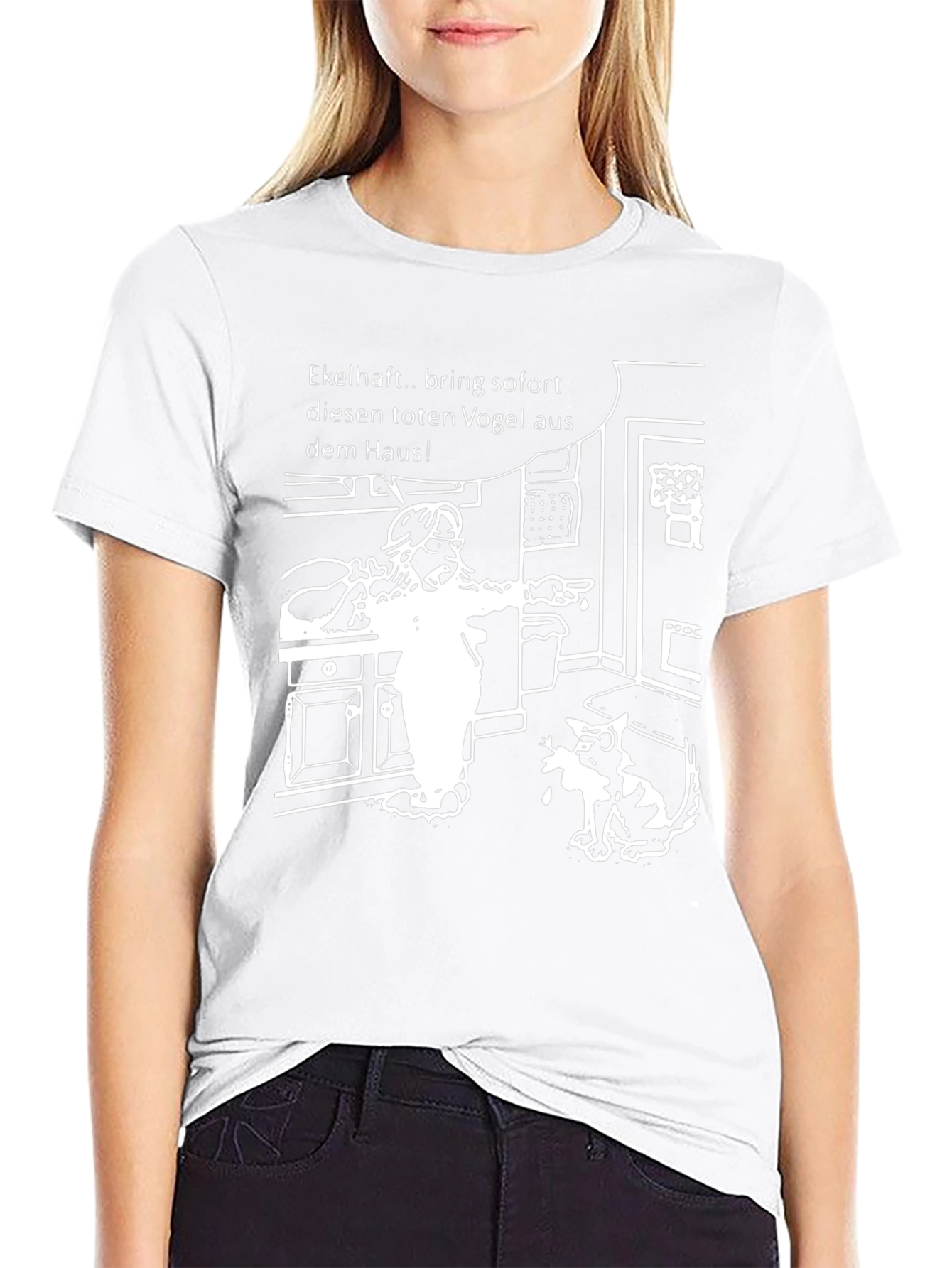 Funny German Graphic T-Shirt - Ekelhaft!
