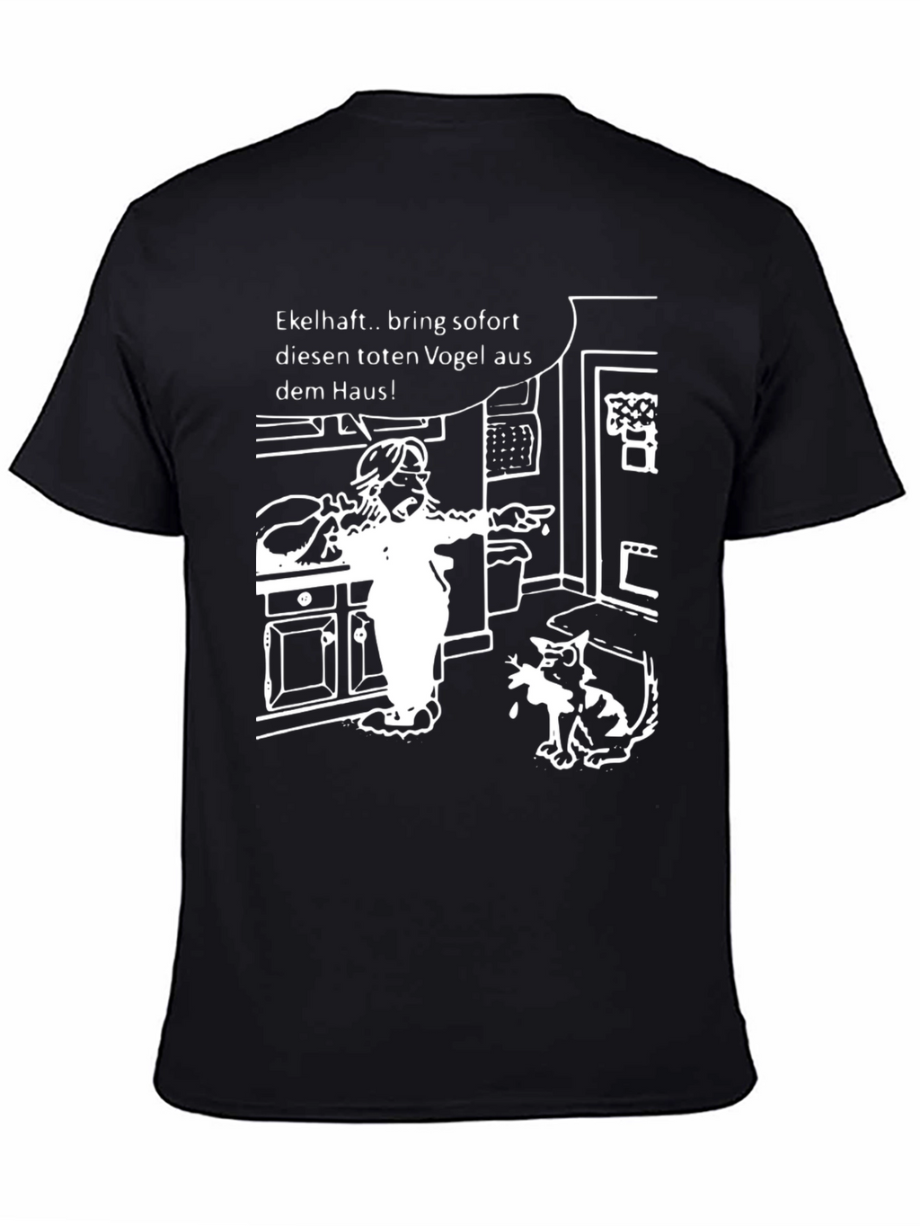 Funny German Graphic T-Shirt - Ekelhaft!