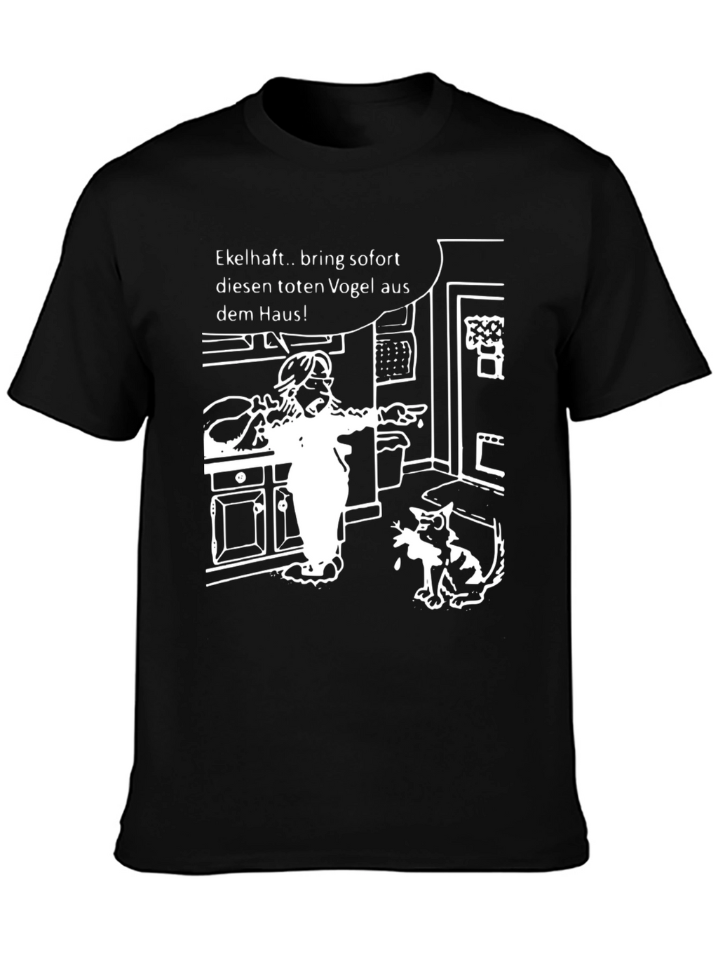 Funny German Graphic T-Shirt - Ekelhaft!