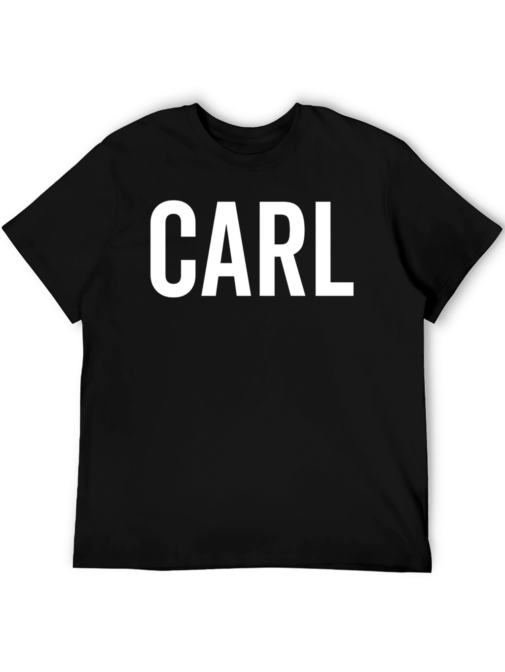 CARL Personalized Black T-Shirt