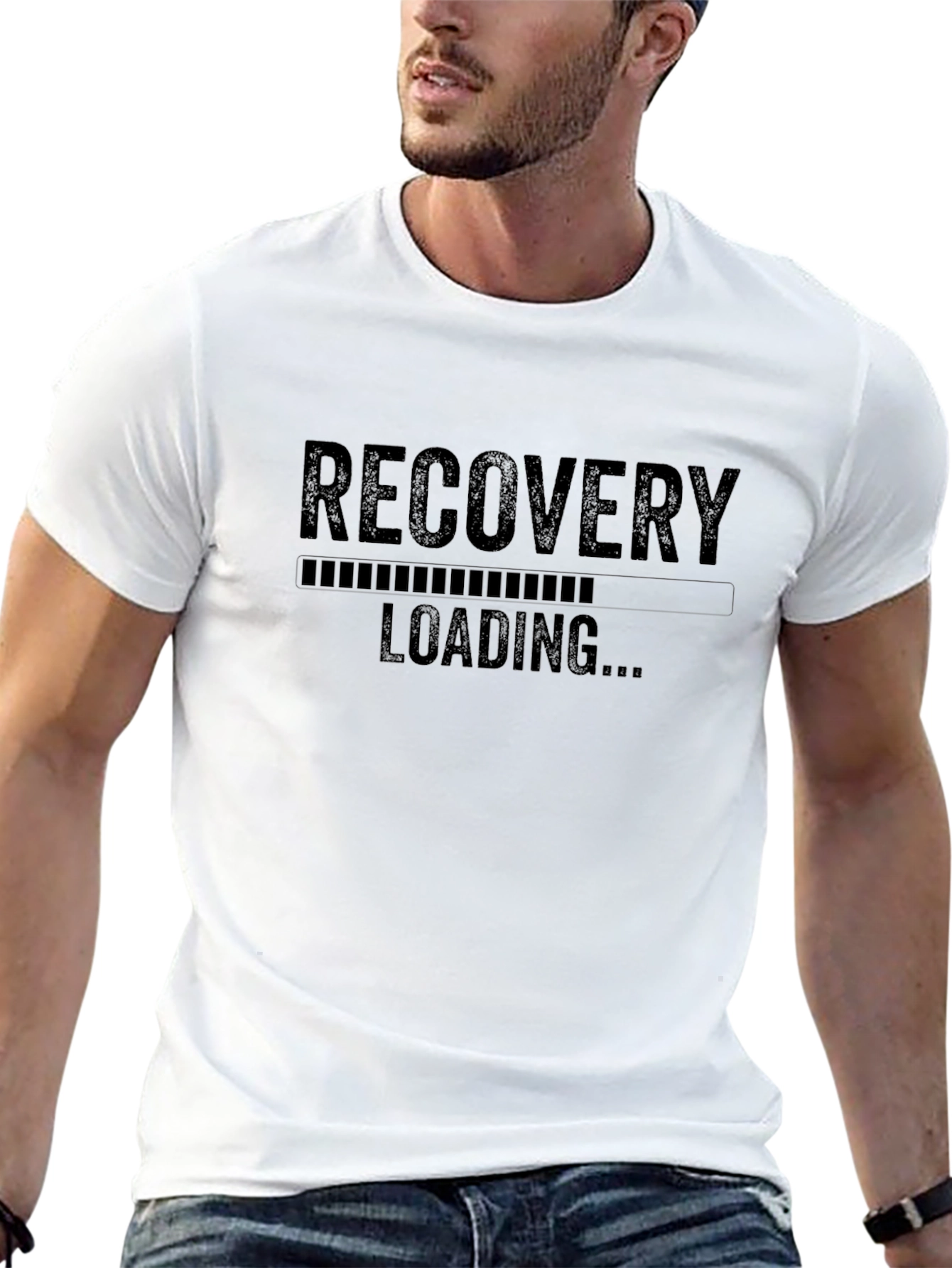 Recovery Loading Funny Graphic T-Shirt