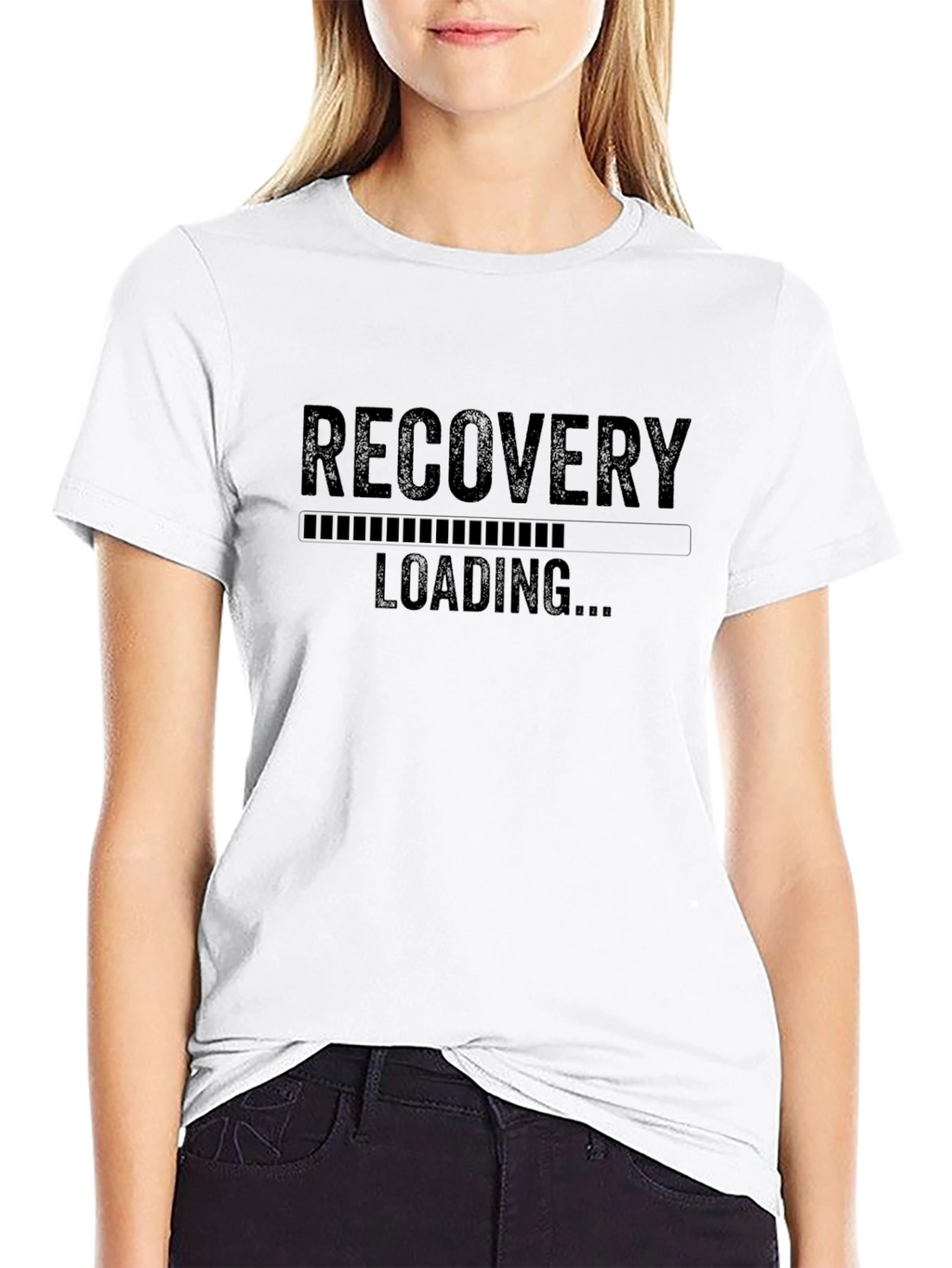 Recovery Loading Funny Graphic T-Shirt