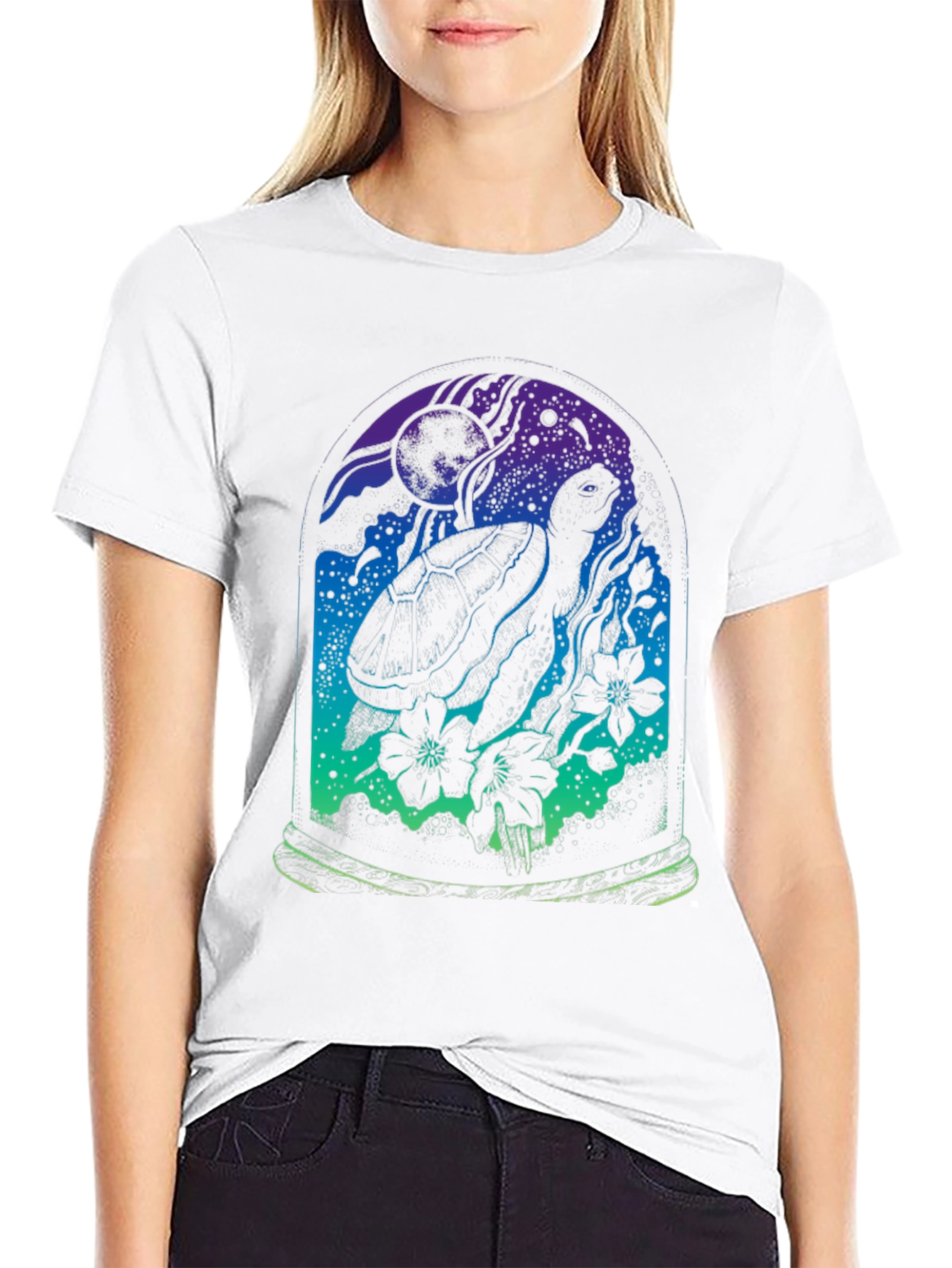 Turtle Terrarium Graphic T-Shirt