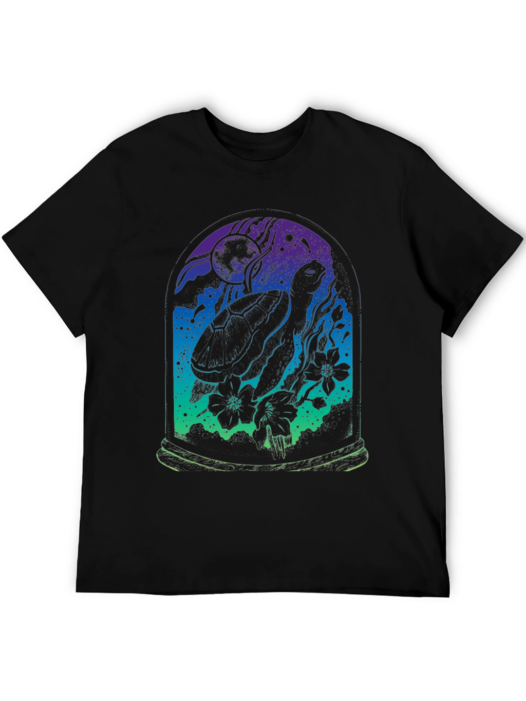 Turtle Terrarium Graphic T-Shirt