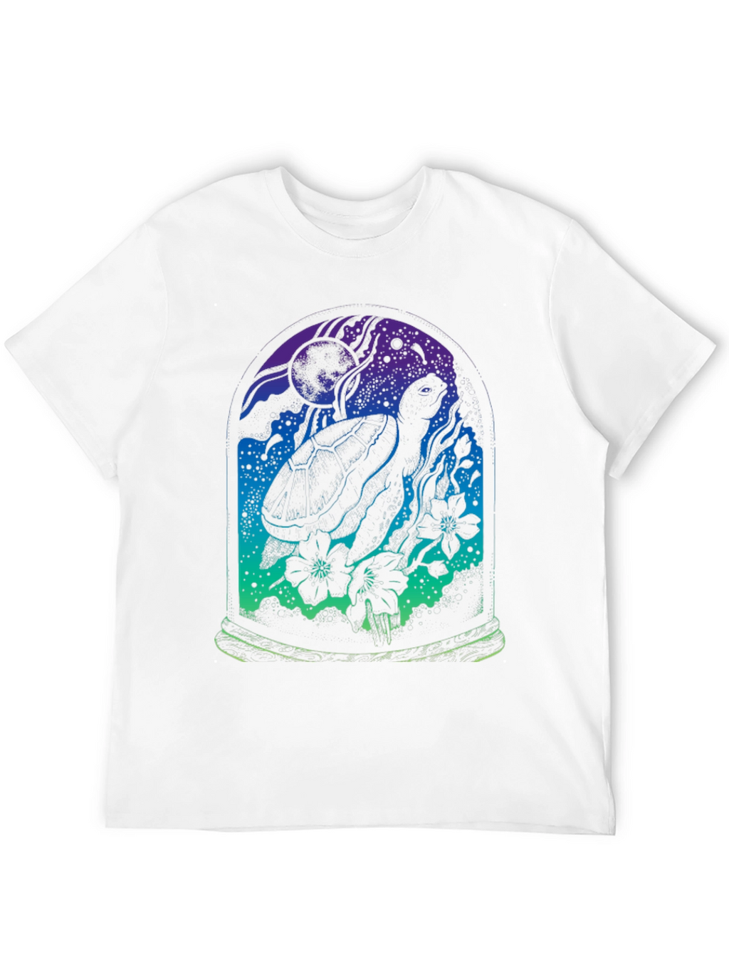 Turtle Terrarium Graphic T-Shirt