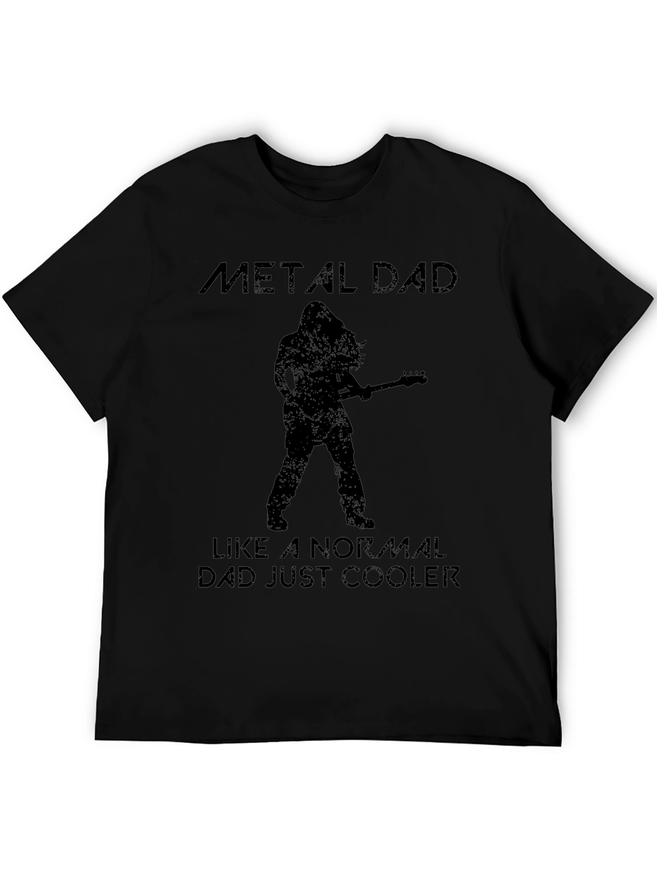 Metal Dad Cool T-Shirt - Rock Music Fathers Day Gift
