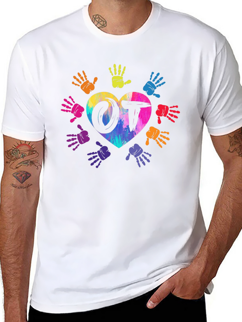 Occupational Therapy Heart Hands T-Shirt