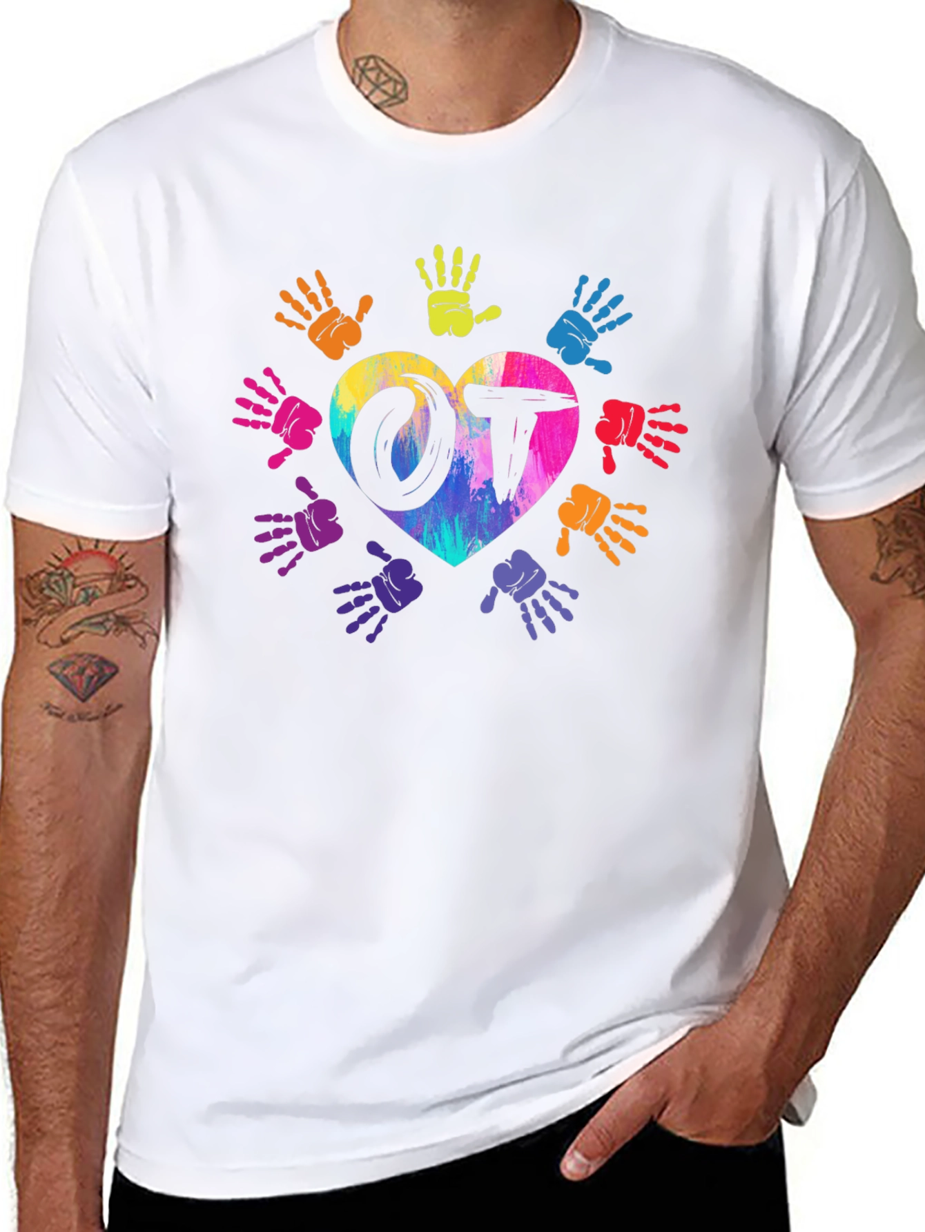 Occupational Therapy Heart Hands T-Shirt