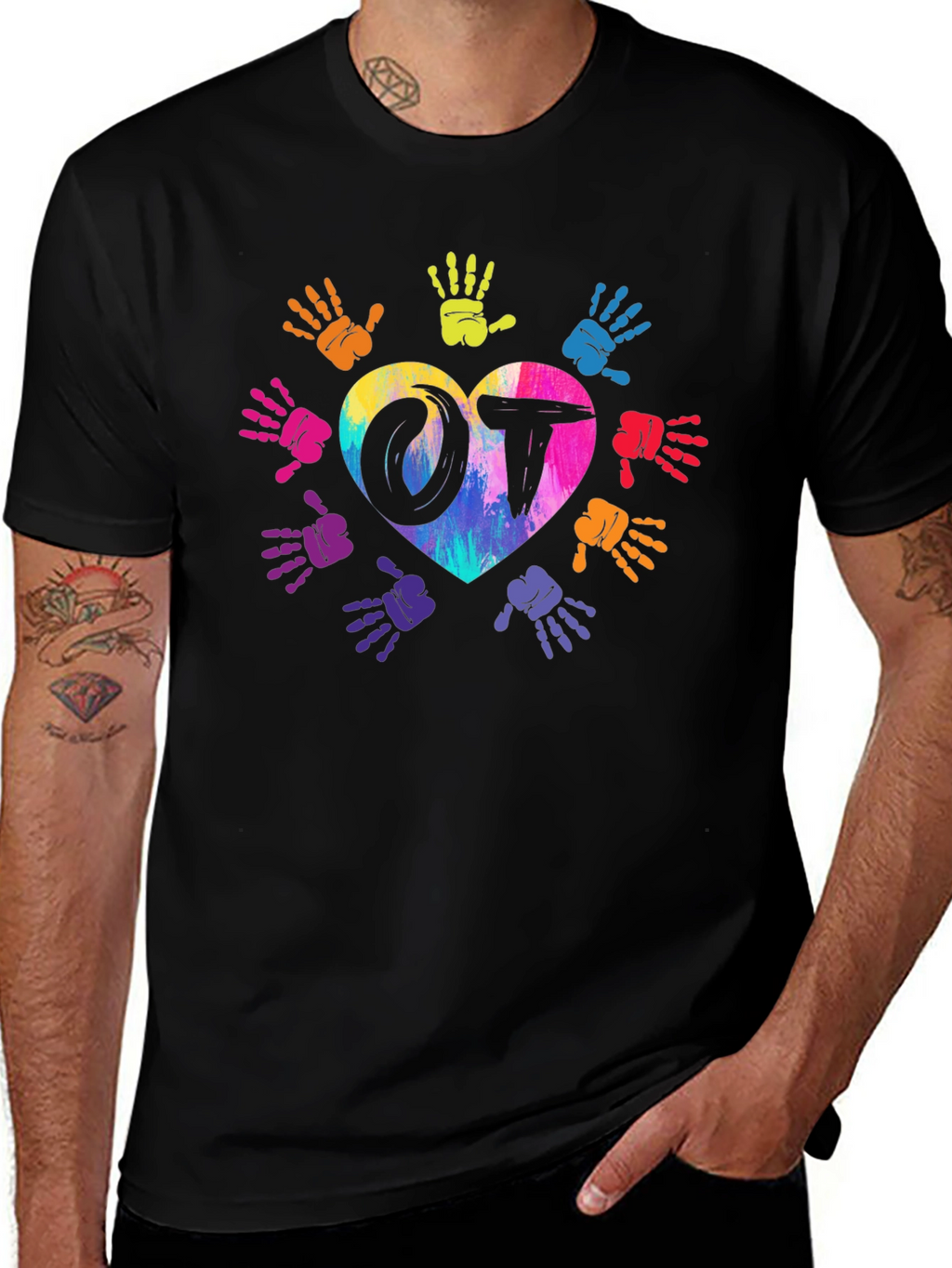 Occupational Therapy Heart Hands T-Shirt