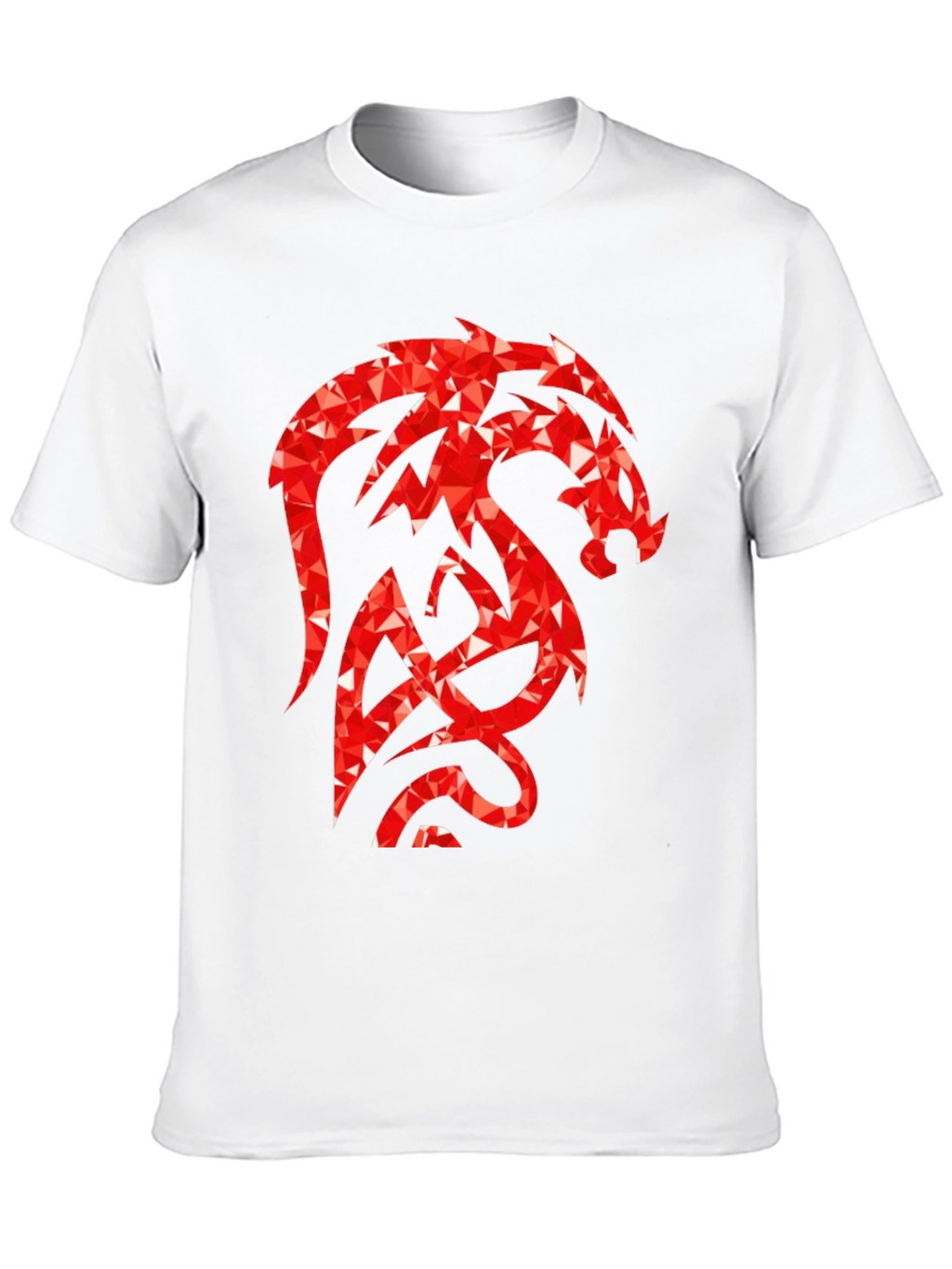 Red Dragon Graphic Black T-Shirt