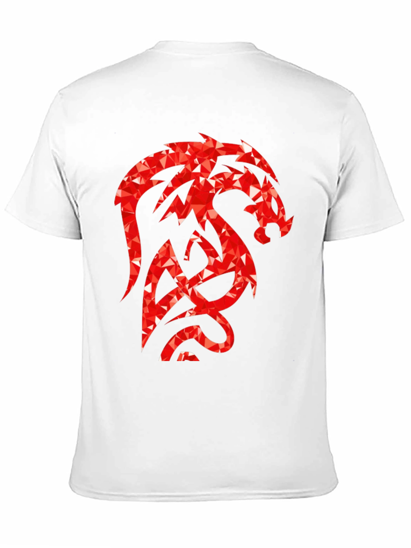 Red Dragon Graphic Black T-Shirt