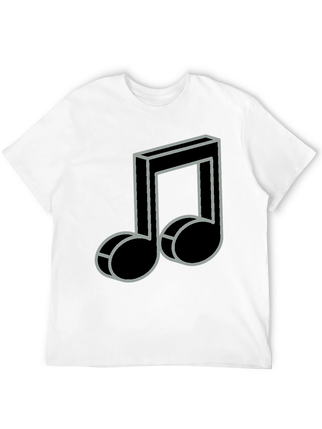 Music Note Graphic T-Shirt - Stylish Casual Tee