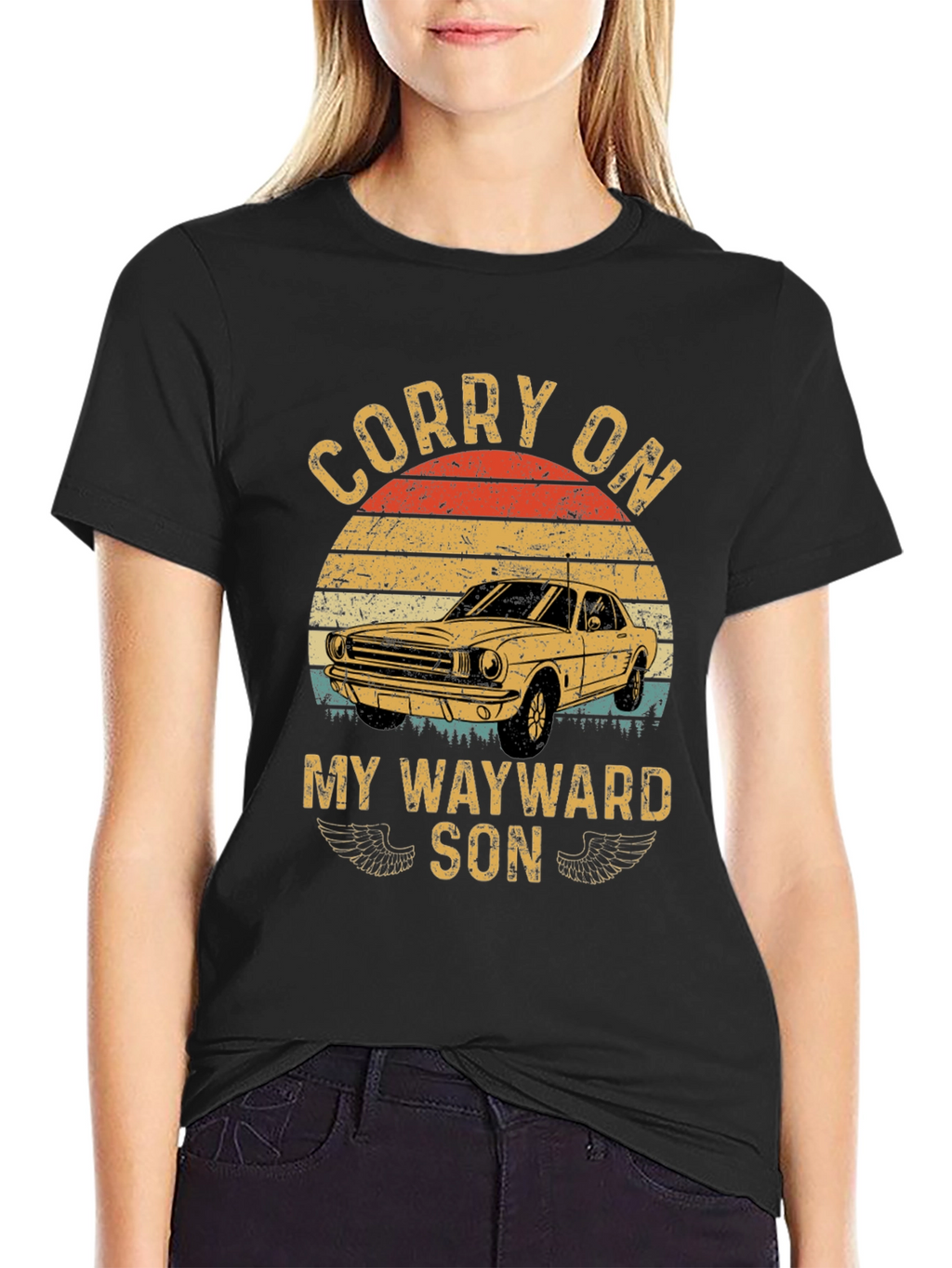 Carry On Wayward Son Graphic T-Shirt