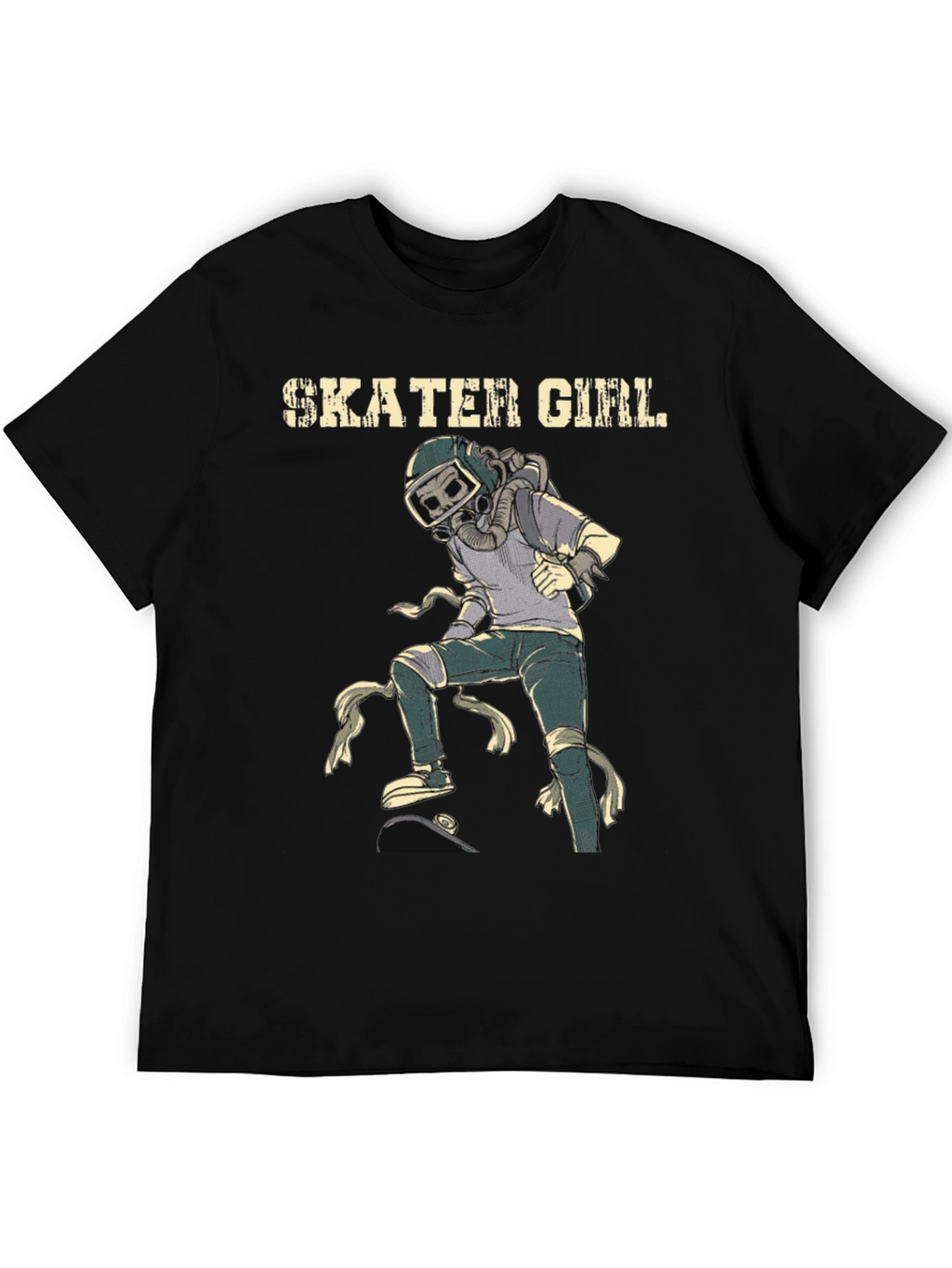 Skater Girl T-Shirt: Unique Graphic Tee