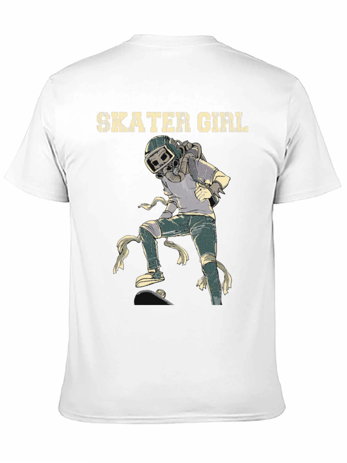 Skater Girl T-Shirt: Unique Graphic Tee