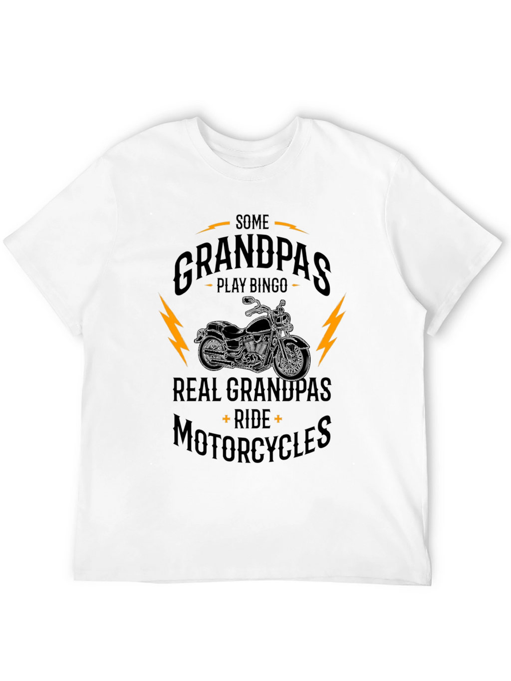 Real Grandpas Ride Motorcycles T-Shirt