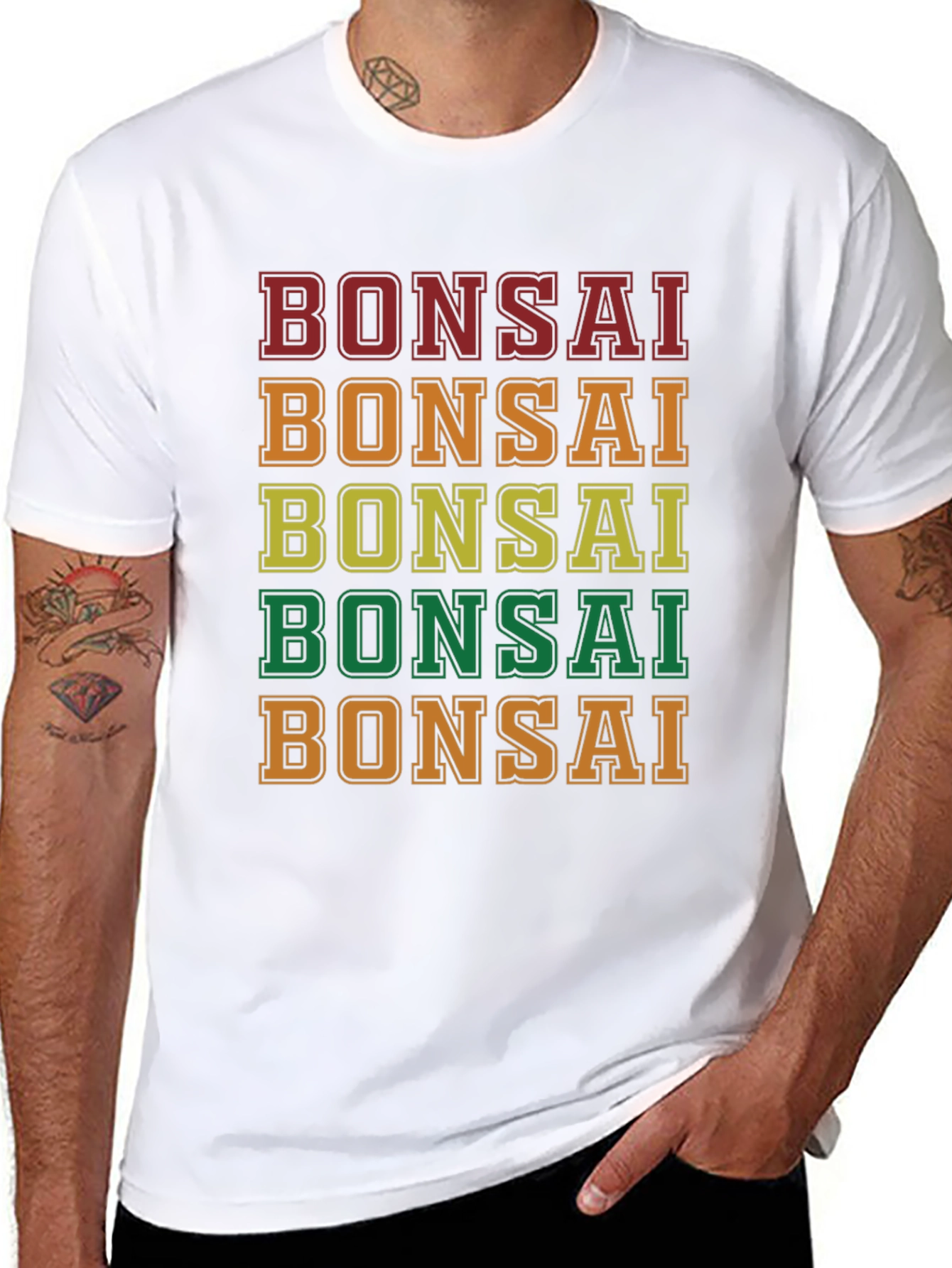 Retro Bonsai Graphic Tee
