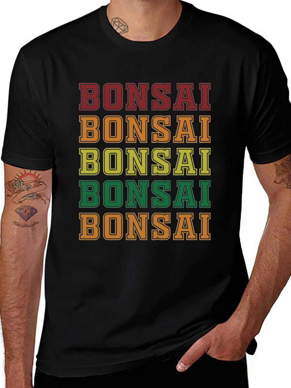 Retro Bonsai Graphic Tee