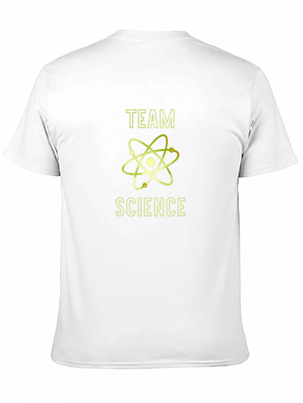 Team Science T-Shirt - Atom Design Black Tee