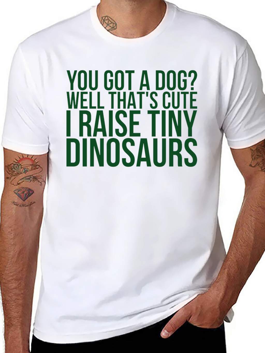 Funny Dinosaur T-Shirt - Raise Tiny Dinosaurs