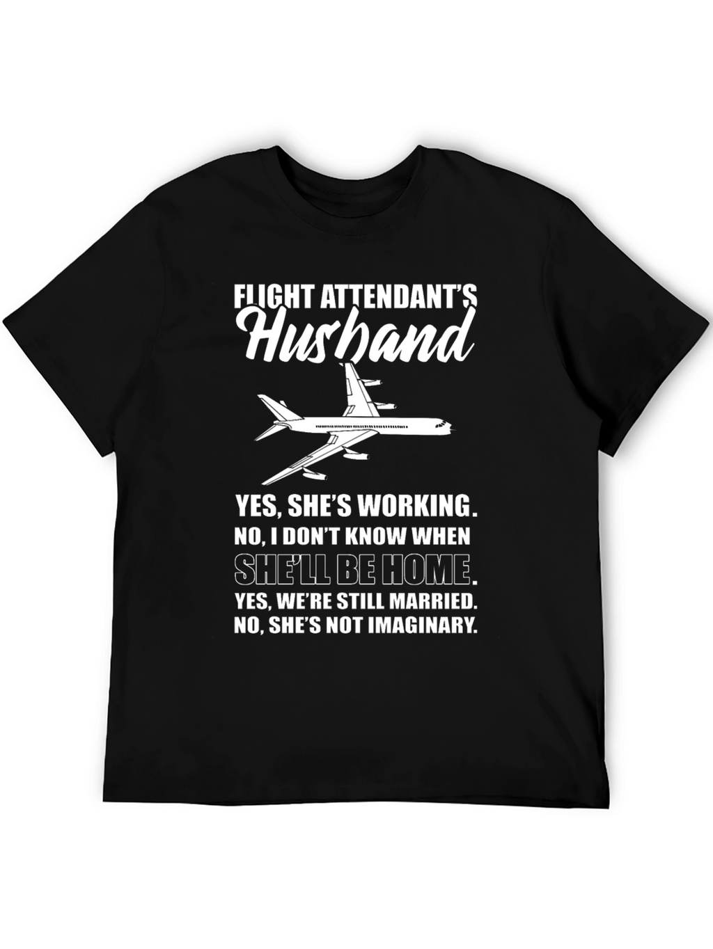 Flight Attendants Husband T-Shirt