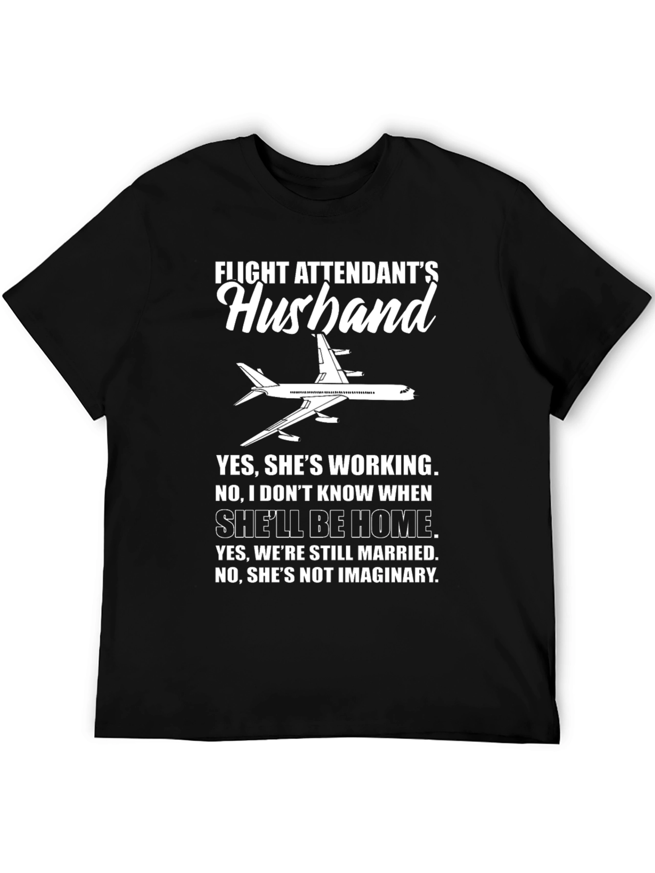 Flight Attendants Husband T-Shirt