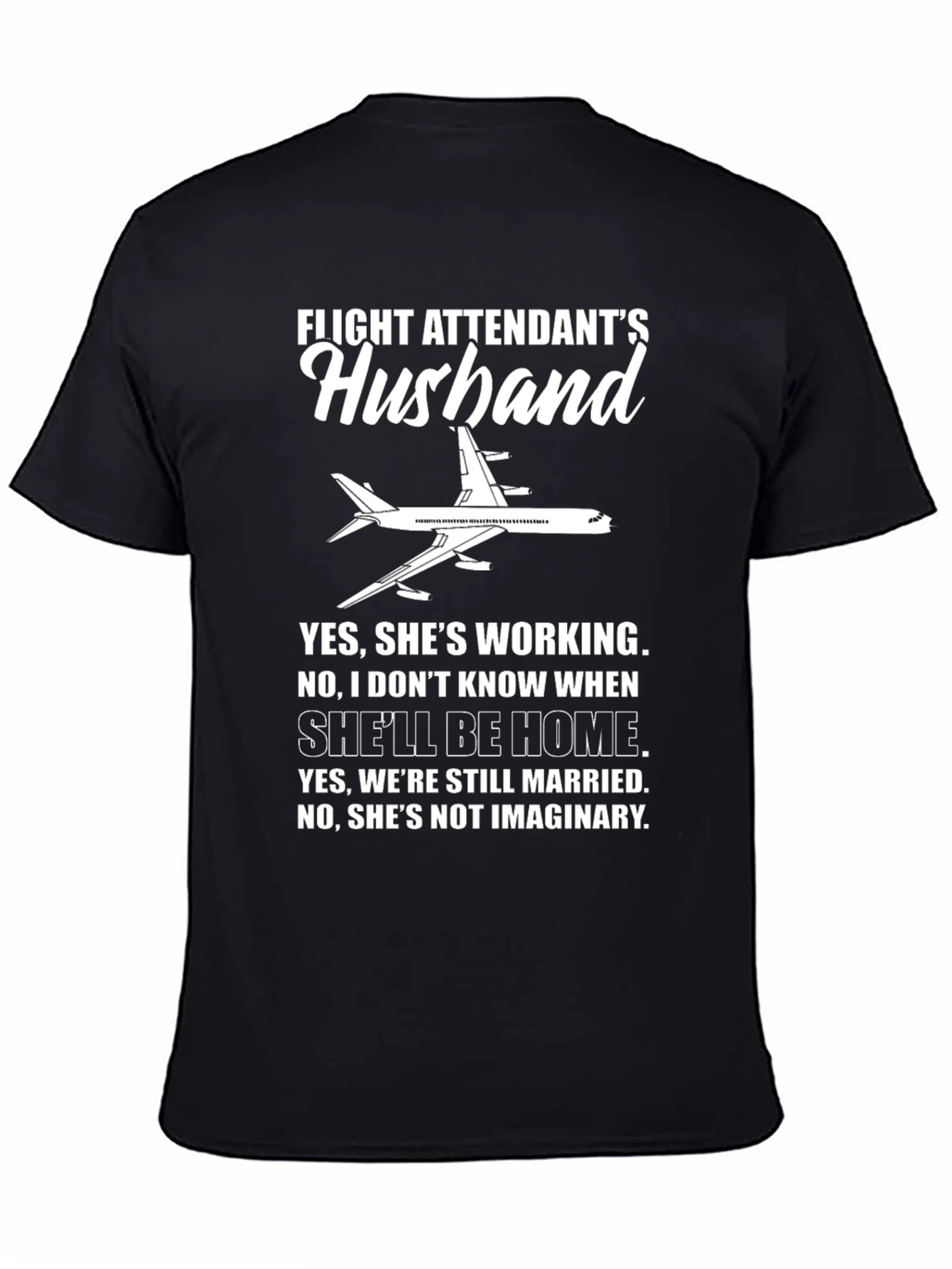 Flight Attendants Husband T-Shirt