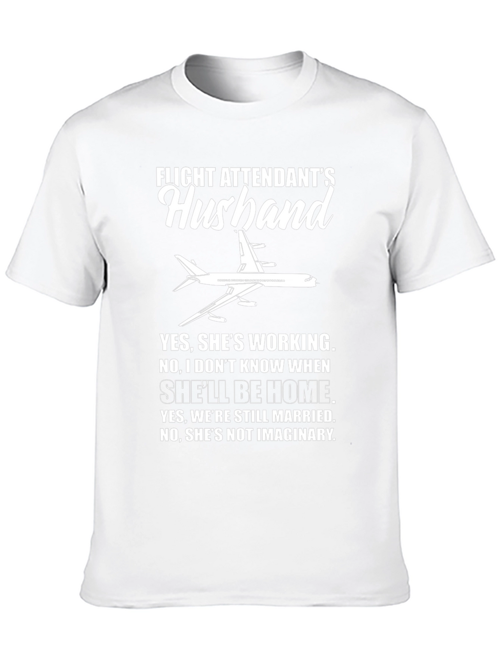 Flight Attendants Husband T-Shirt