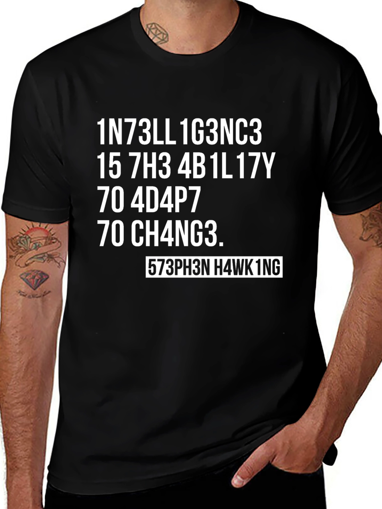 Intelligent Stephen Hawking T-Shirt