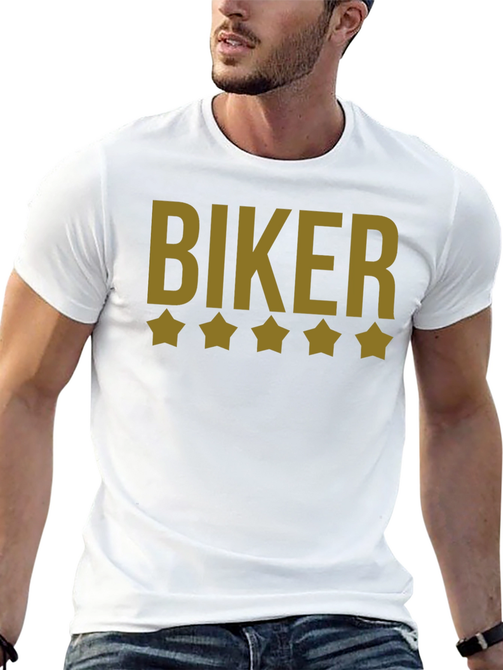 Biker Rating Graphic T-Shirt