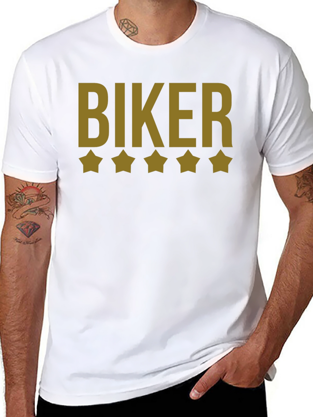 Biker Rating Graphic T-Shirt