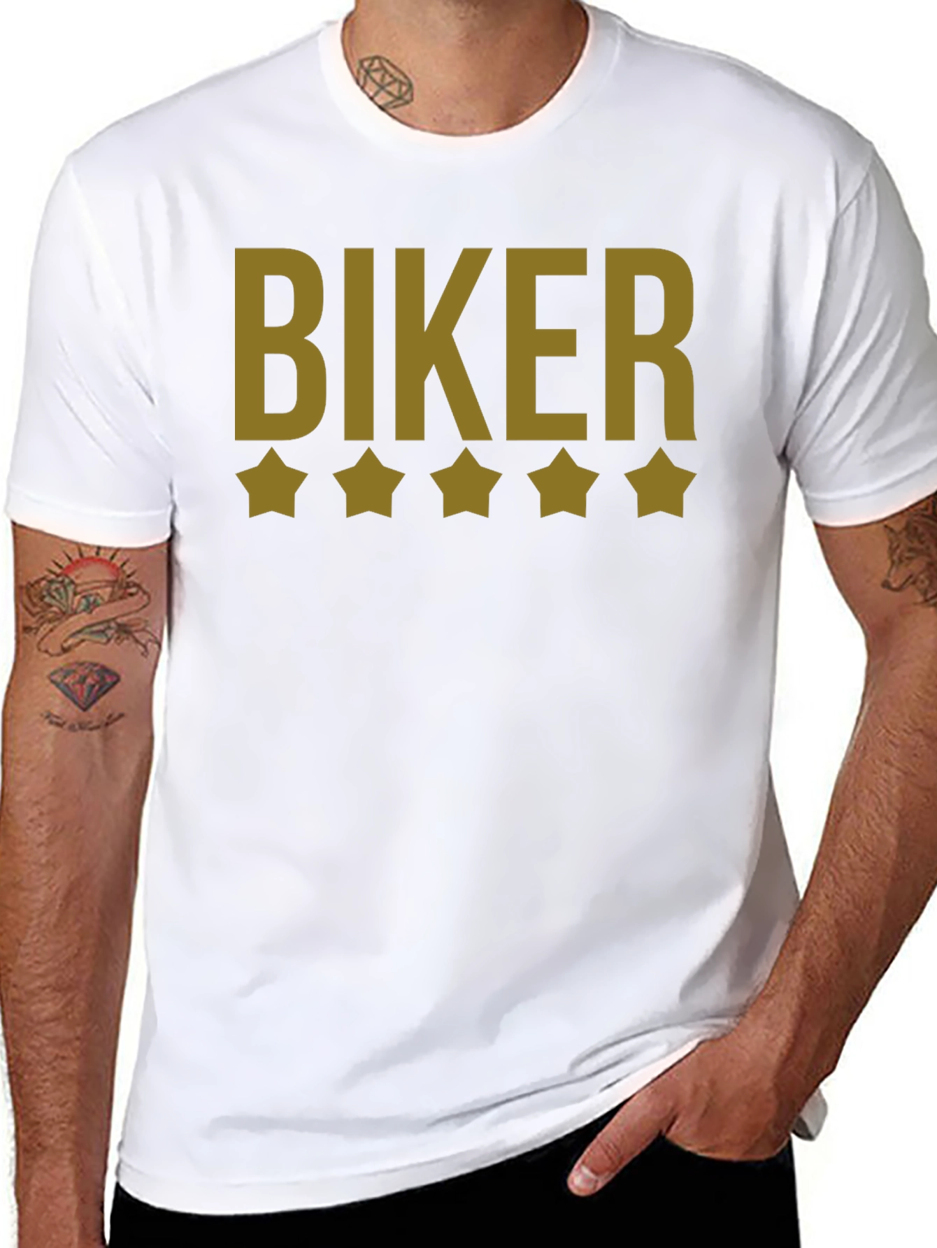 Biker Rating Graphic T-Shirt