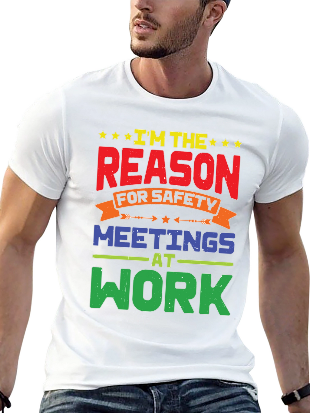 Im The Reason For Safety Meetings T-Shirt