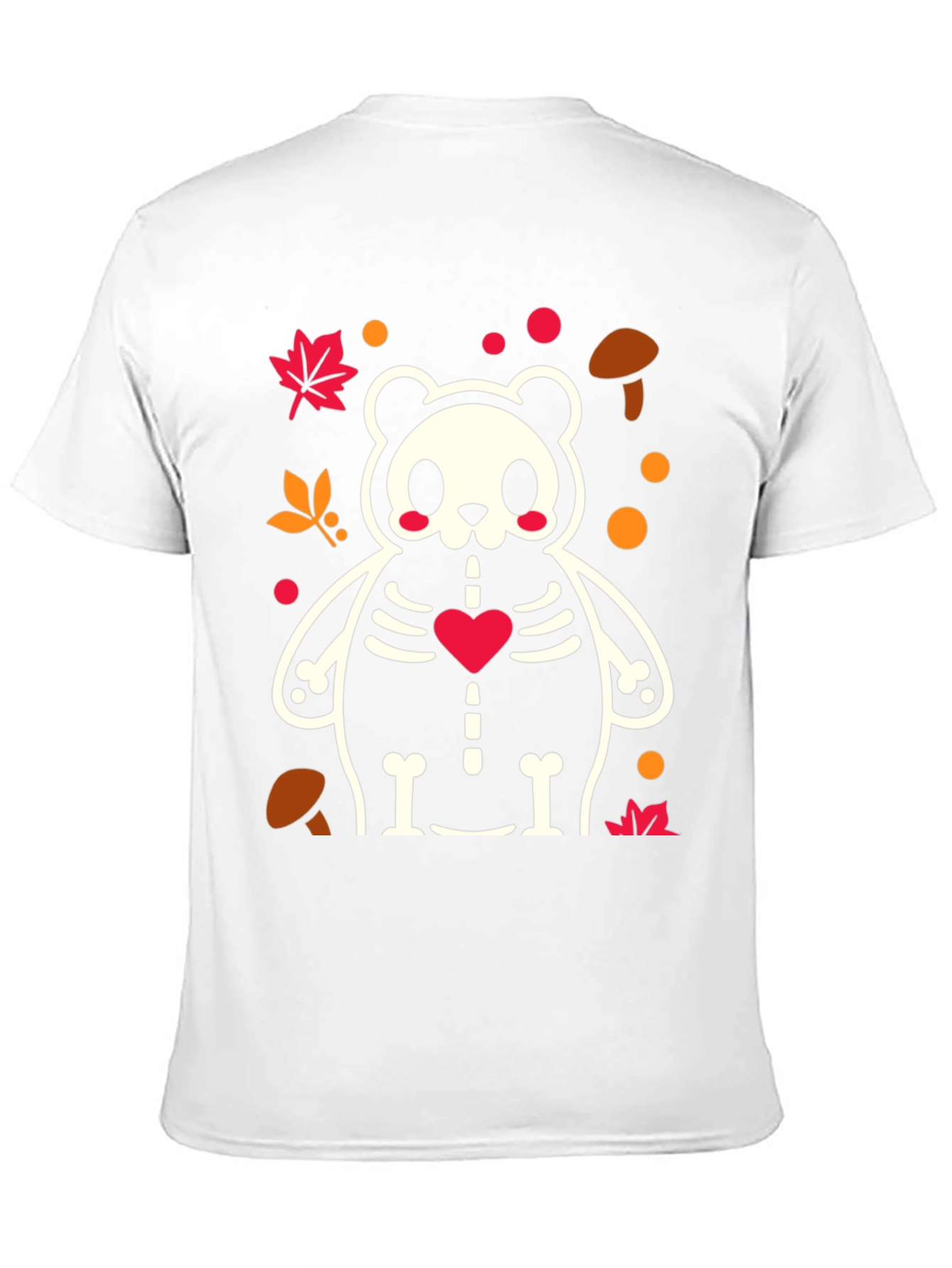 Spooky Cute Panda Skeleton Tee - Halloween Style