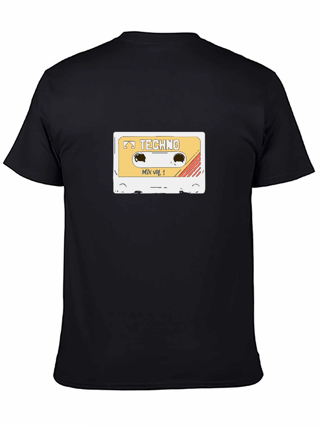 Retro Techno Mix Vol. 1 Cassette Tape T-Shirt