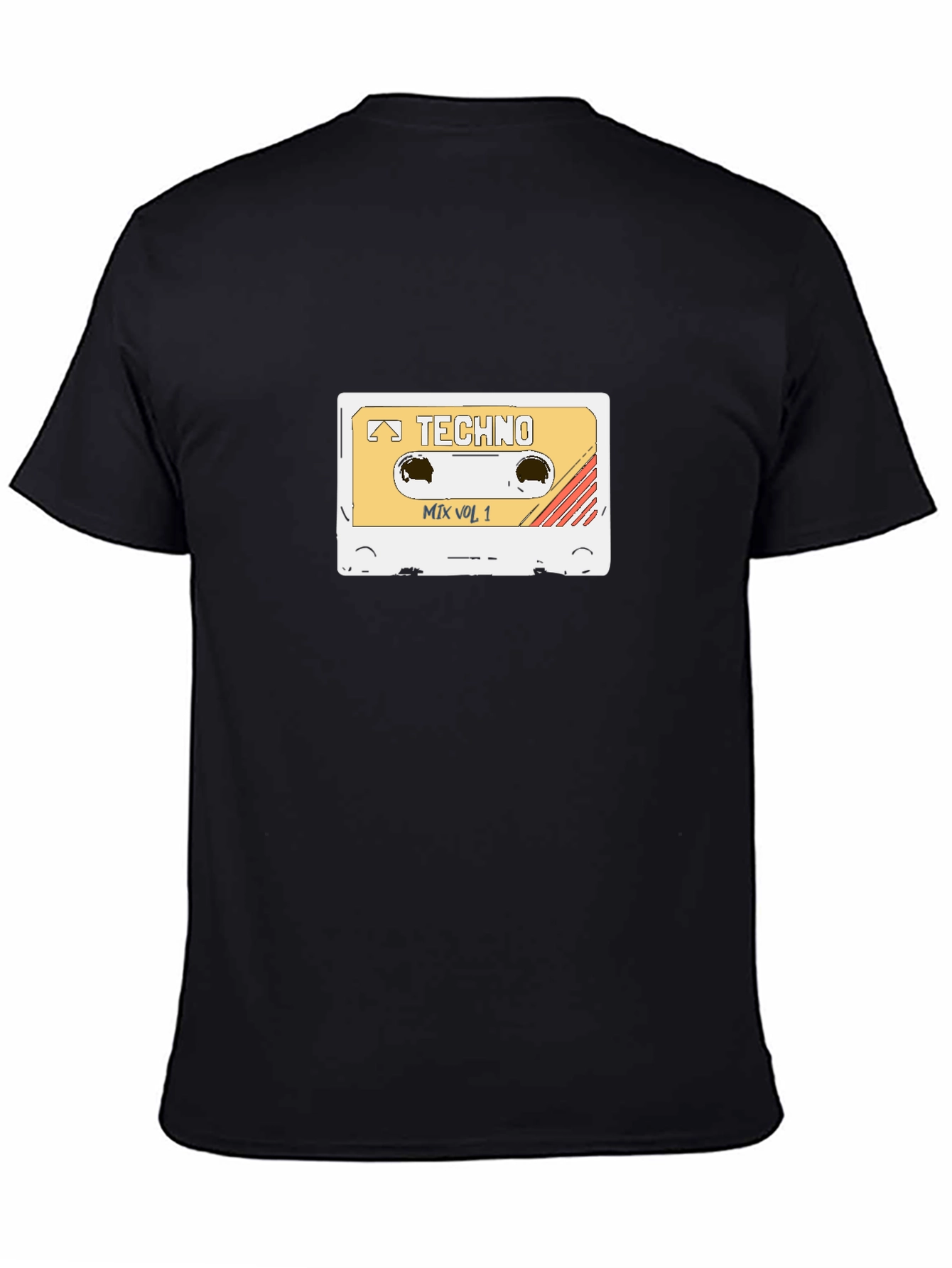 Retro Techno Mix Vol. 1 Cassette Tape T-Shirt