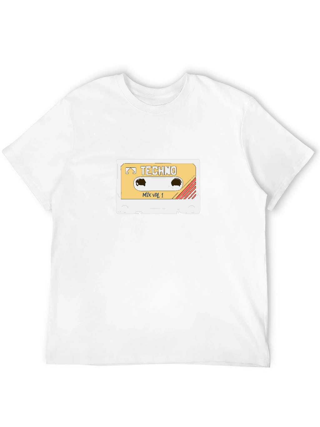 Retro Techno Mix Vol. 1 Cassette Tape T-Shirt