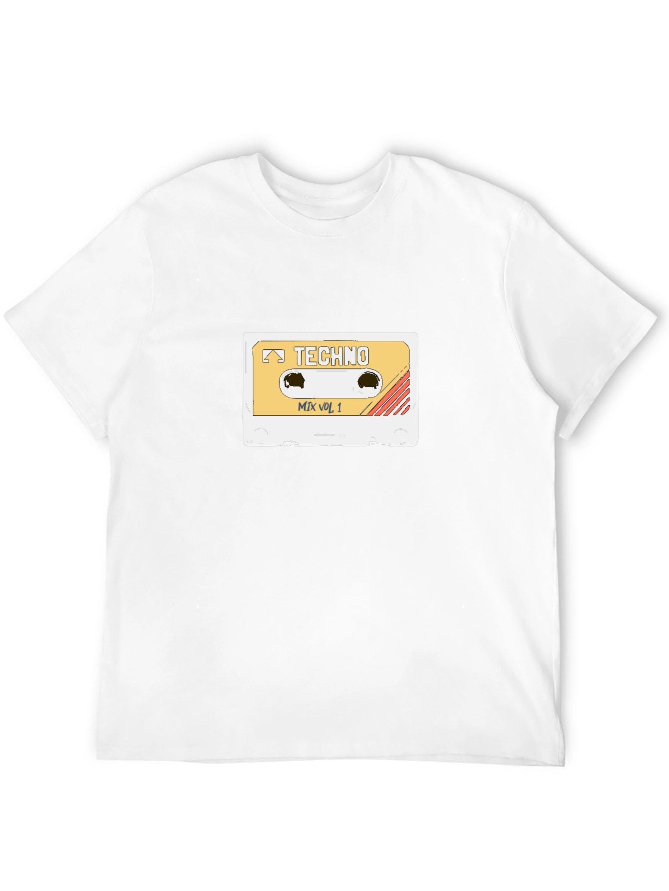 Retro Techno Mix Vol. 1 Cassette Tape T-Shirt