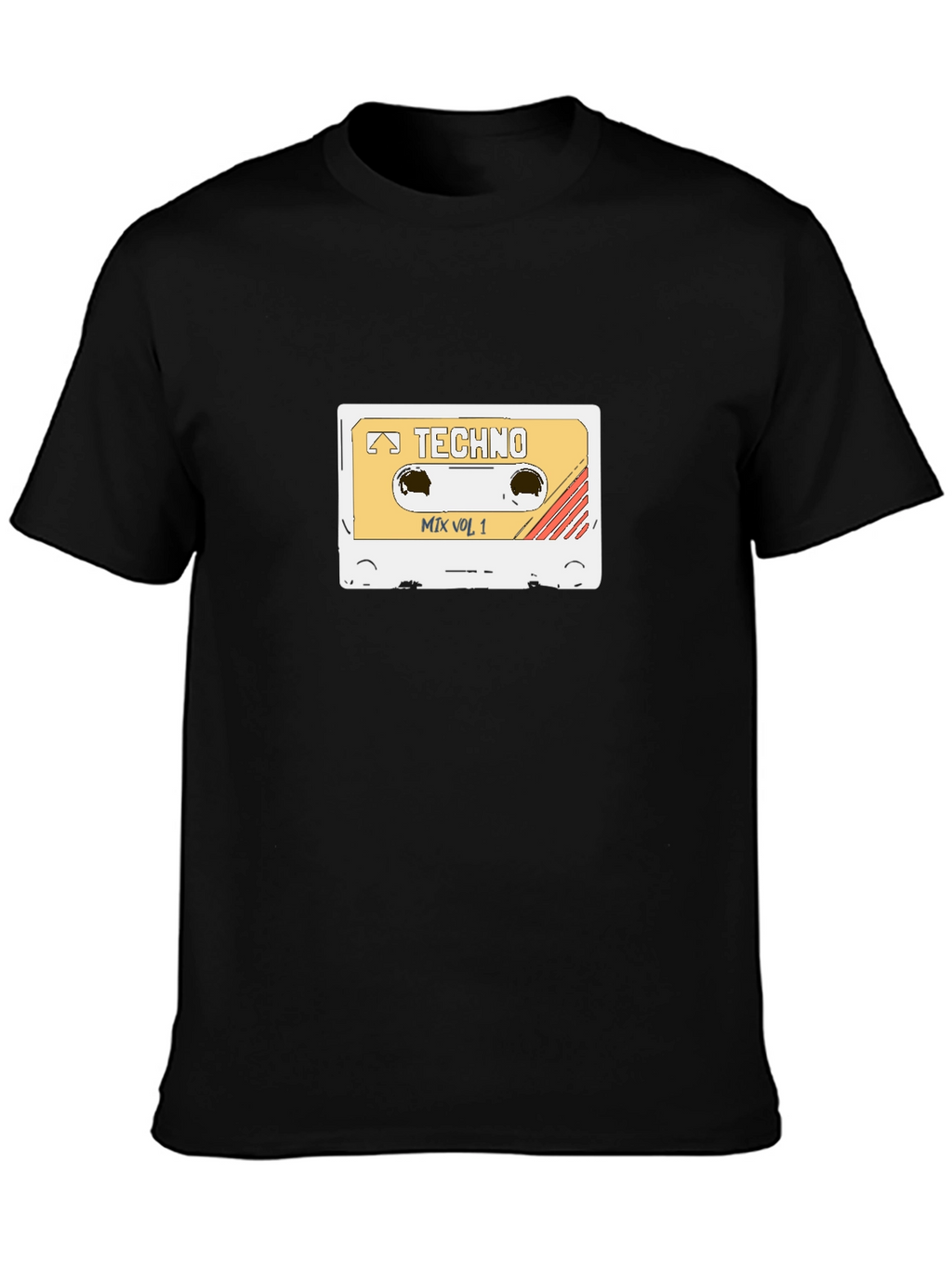 Retro Techno Mix Vol. 1 Cassette Tape T-Shirt