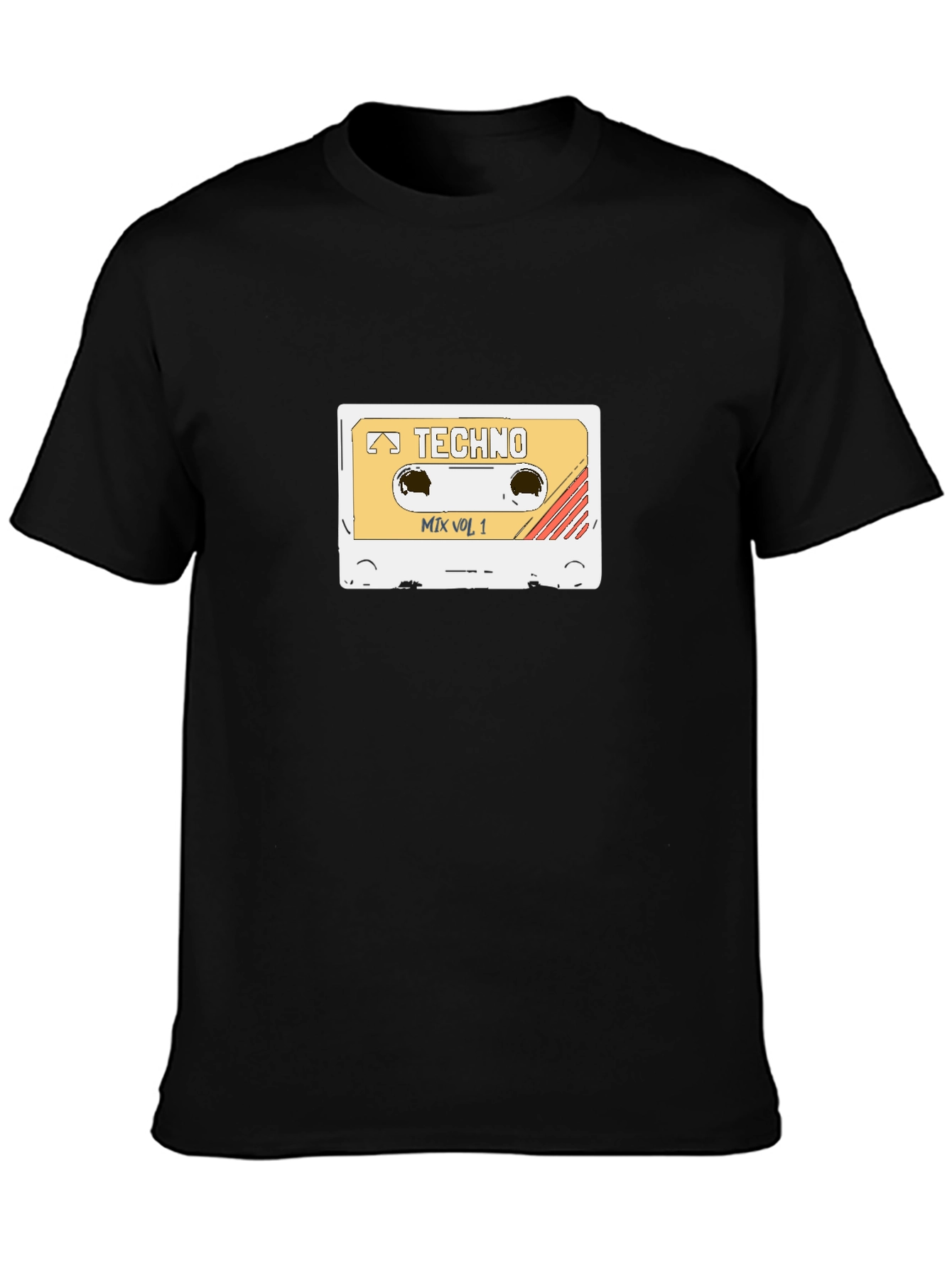 Retro Techno Mix Vol. 1 Cassette Tape T-Shirt