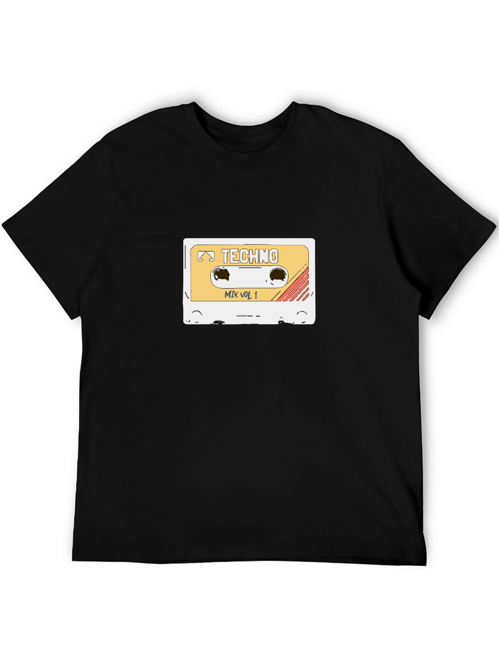 Retro Techno Mix Vol. 1 Cassette Tape T-Shirt