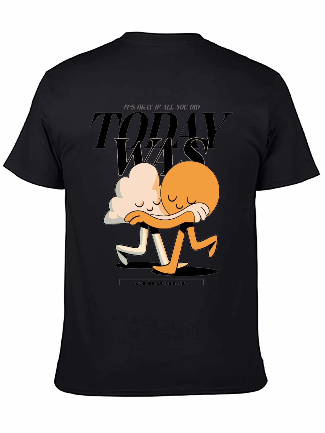 Comforting Cloud and Sun Graphic Tee