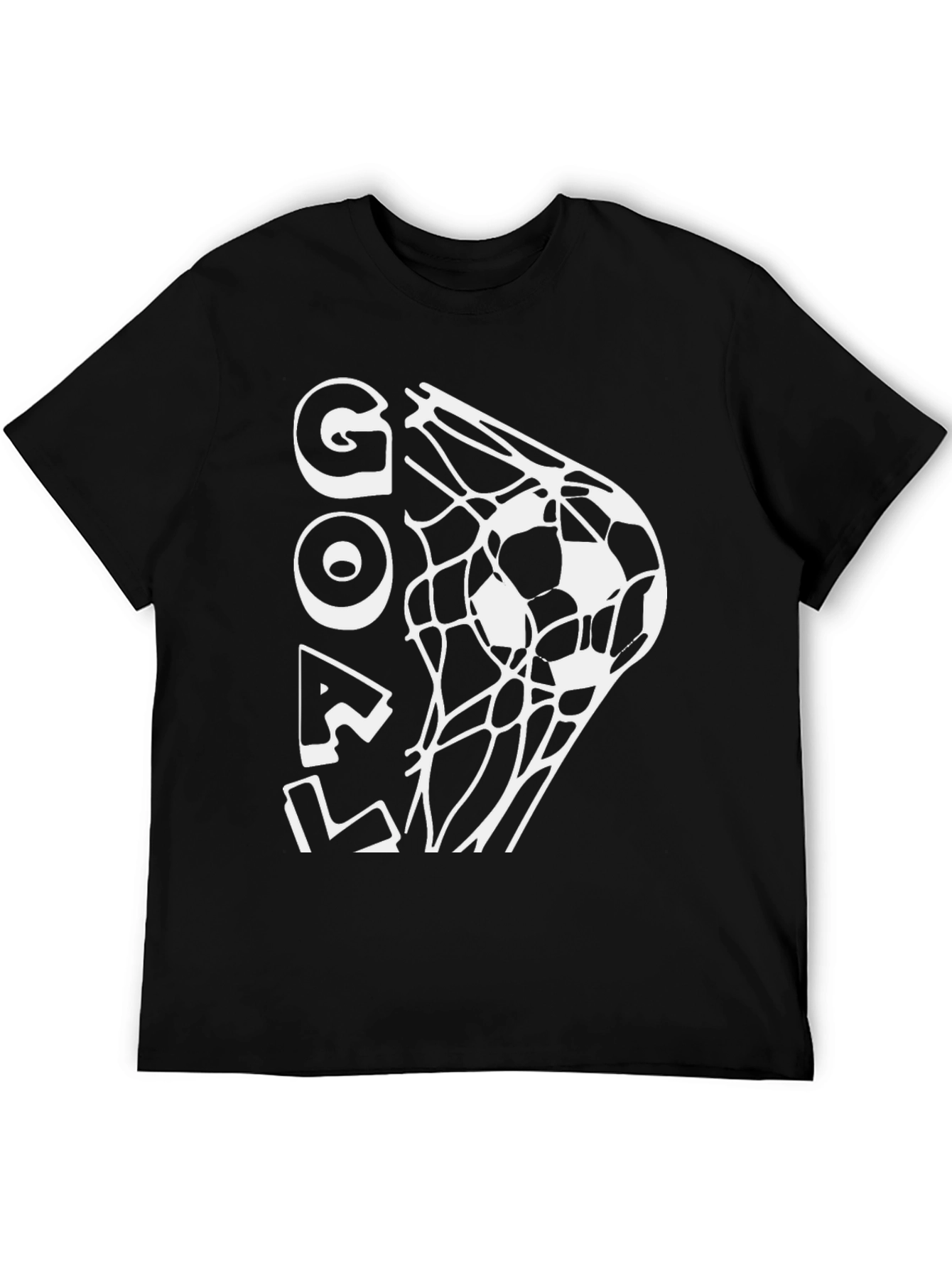 Goal! Soccer T-Shirt - Black Graphic Tee