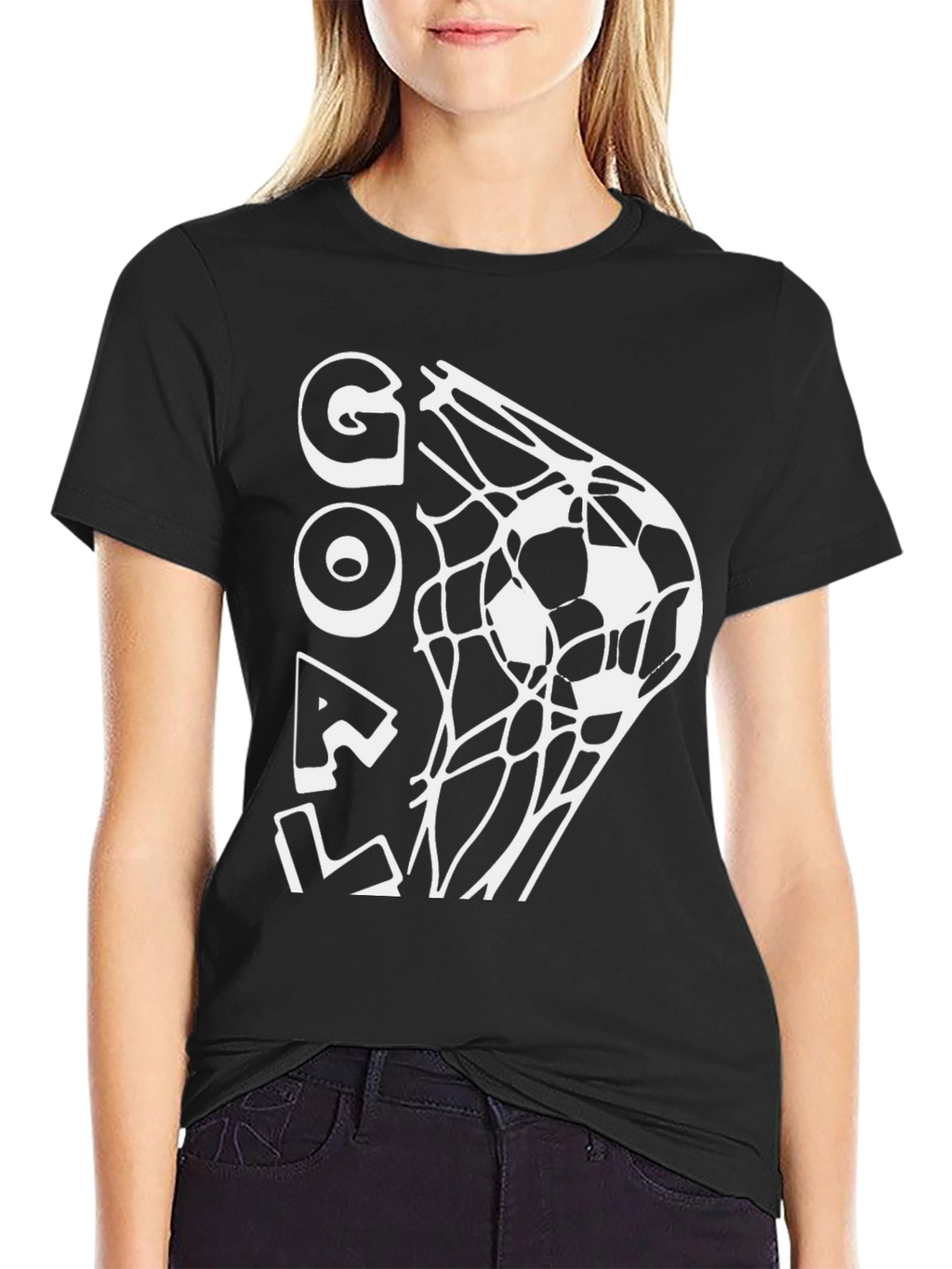 Goal! Soccer T-Shirt - Black Graphic Tee